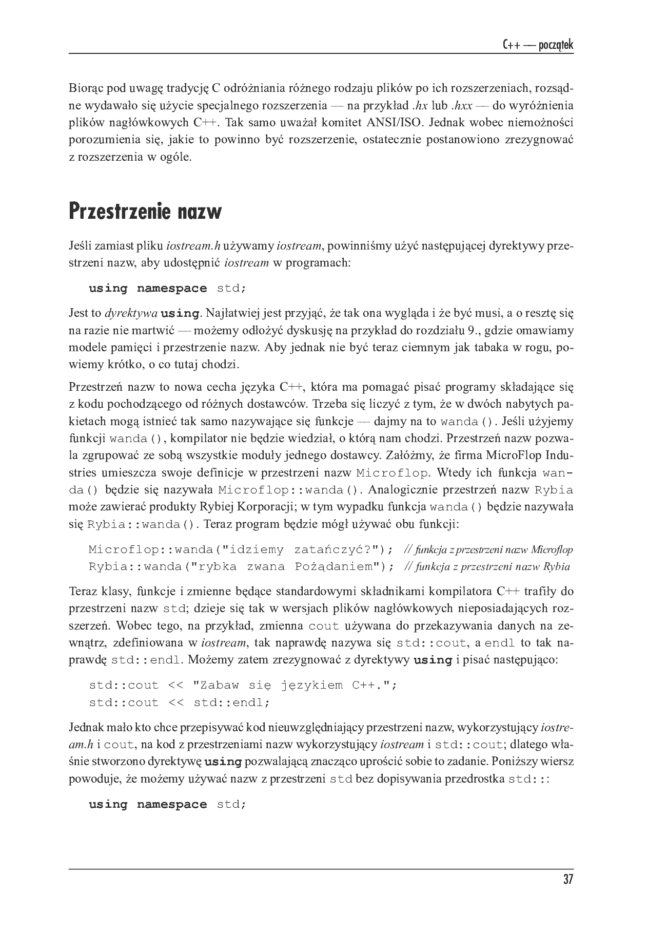 Fragment „Język C++. Szkoła programowania. Wydanie V” — strona 23 z 51
