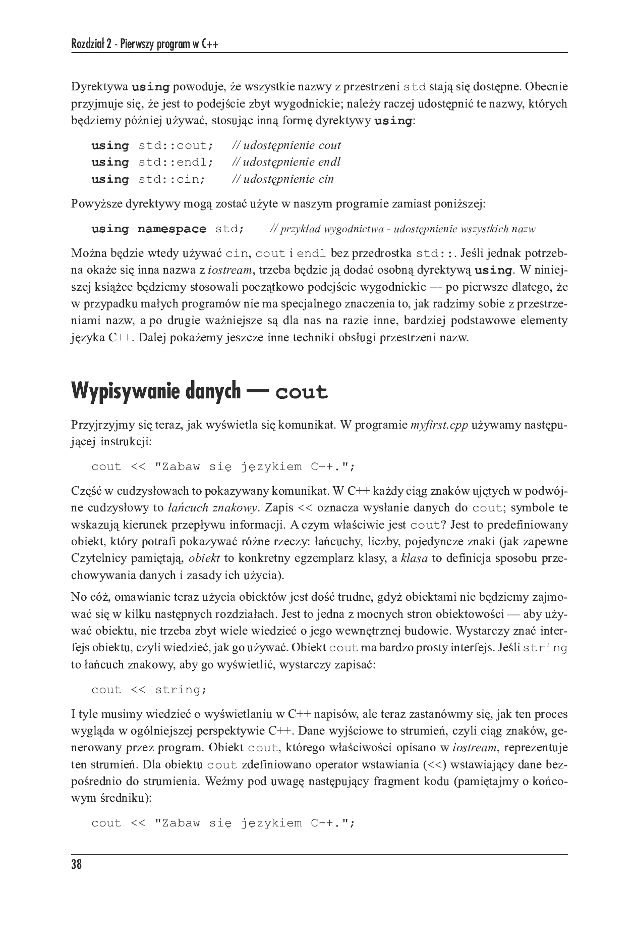 Fragment „Język C++. Szkoła programowania. Wydanie V” — strona 24 z 51