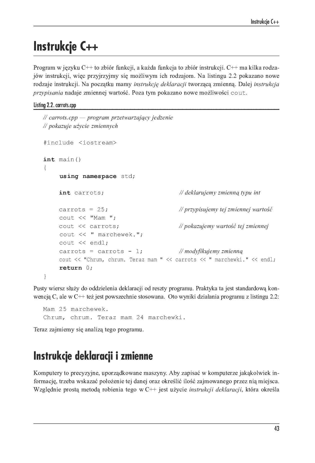 Fragment „Język C++. Szkoła programowania. Wydanie V” — strona 29 z 51