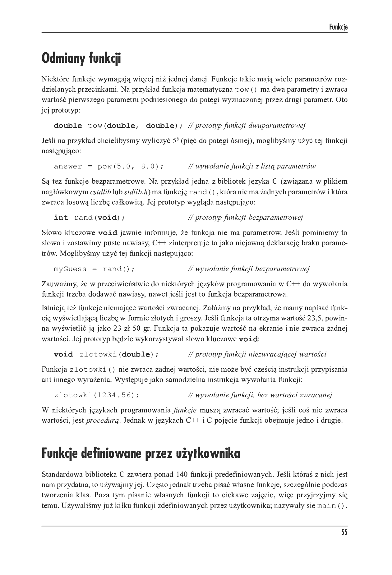 Fragment „Język C++. Szkoła programowania. Wydanie V” — strona 41 z 51