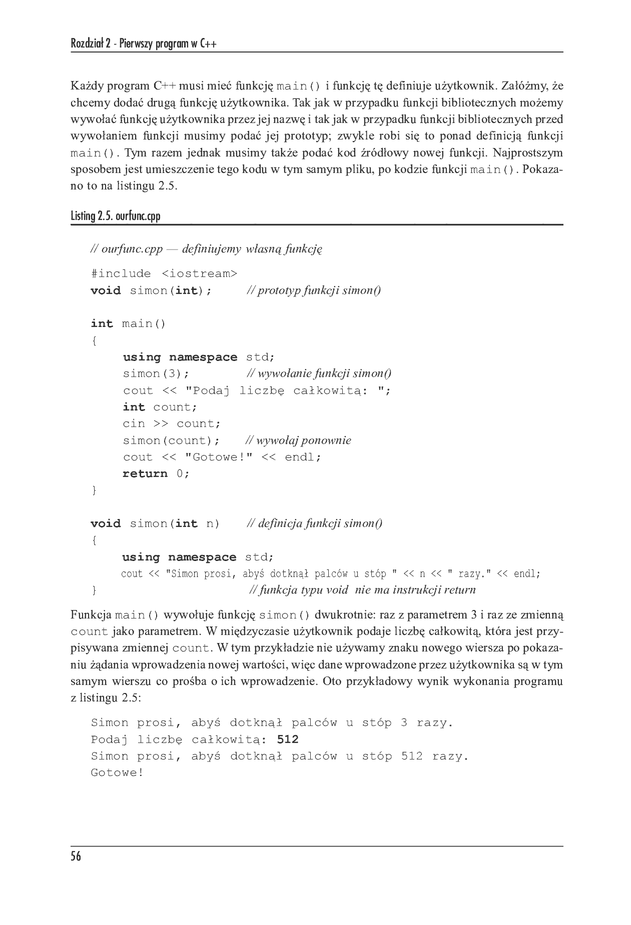 Fragment „Język C++. Szkoła programowania. Wydanie V” — strona 42 z 51