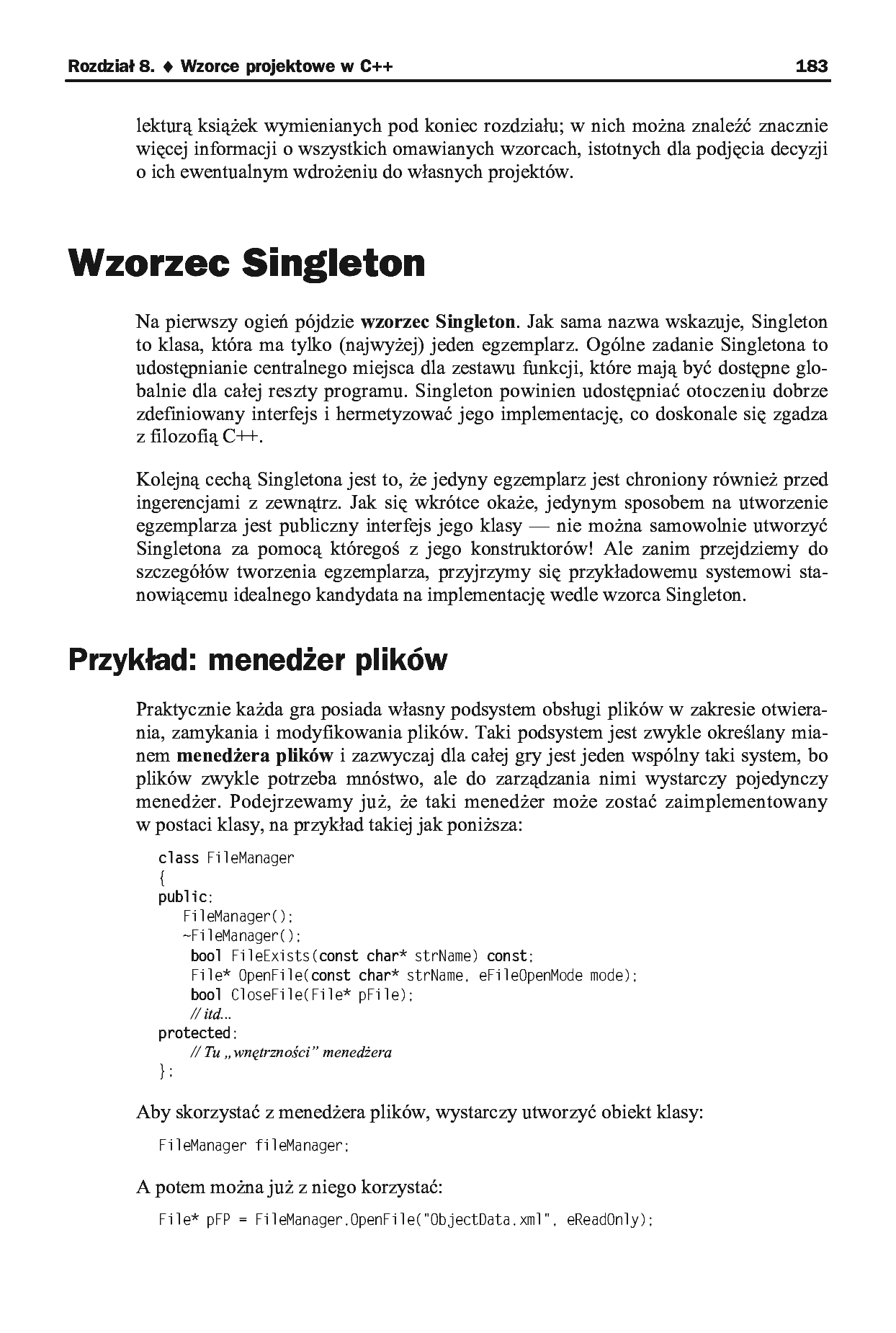 Fragment „C++ dla programistów gier. Wydanie II” — strona 12 z 29