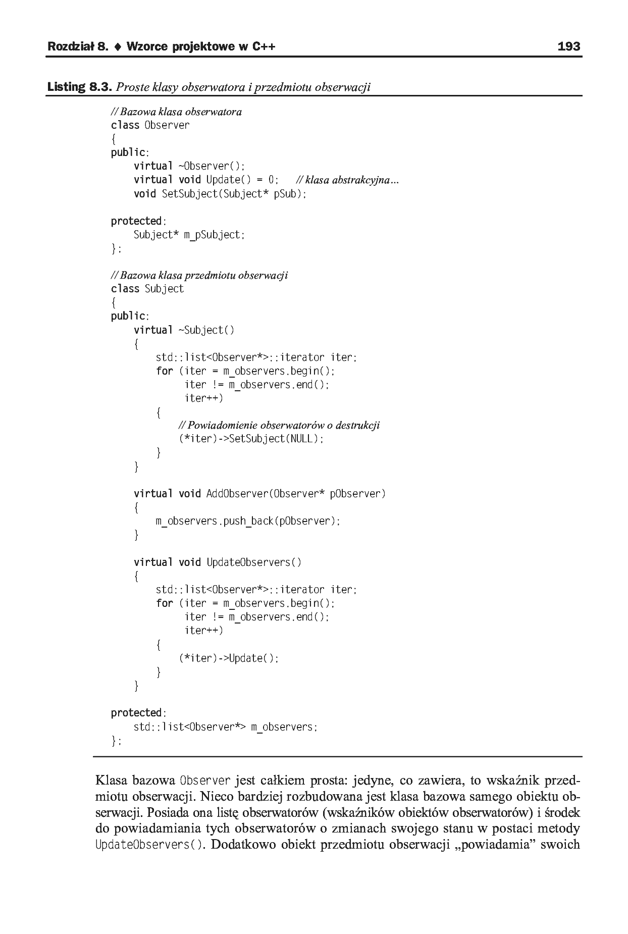 Fragment „C++ dla programistów gier. Wydanie II” — strona 22 z 29