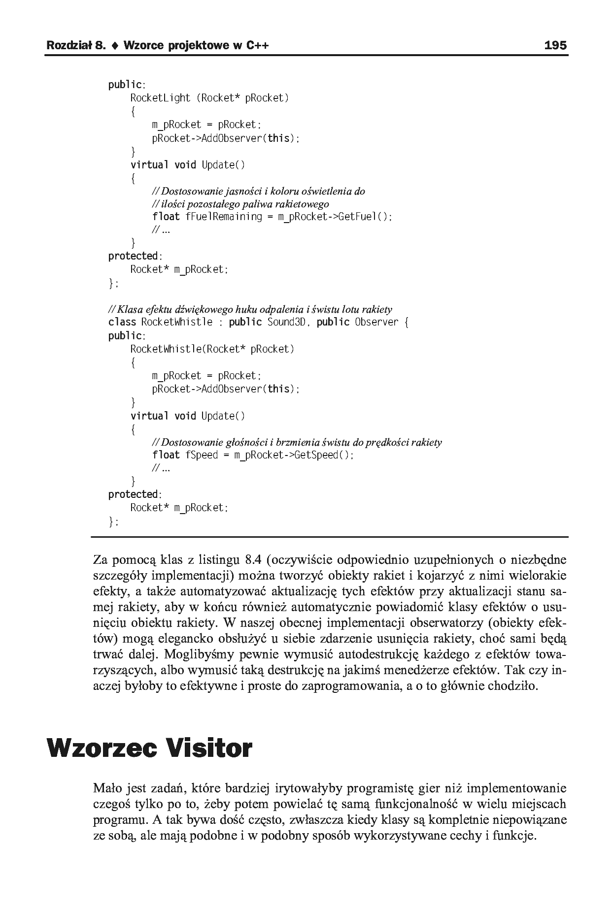 Fragment „C++ dla programistów gier. Wydanie II” — strona 24 z 29
