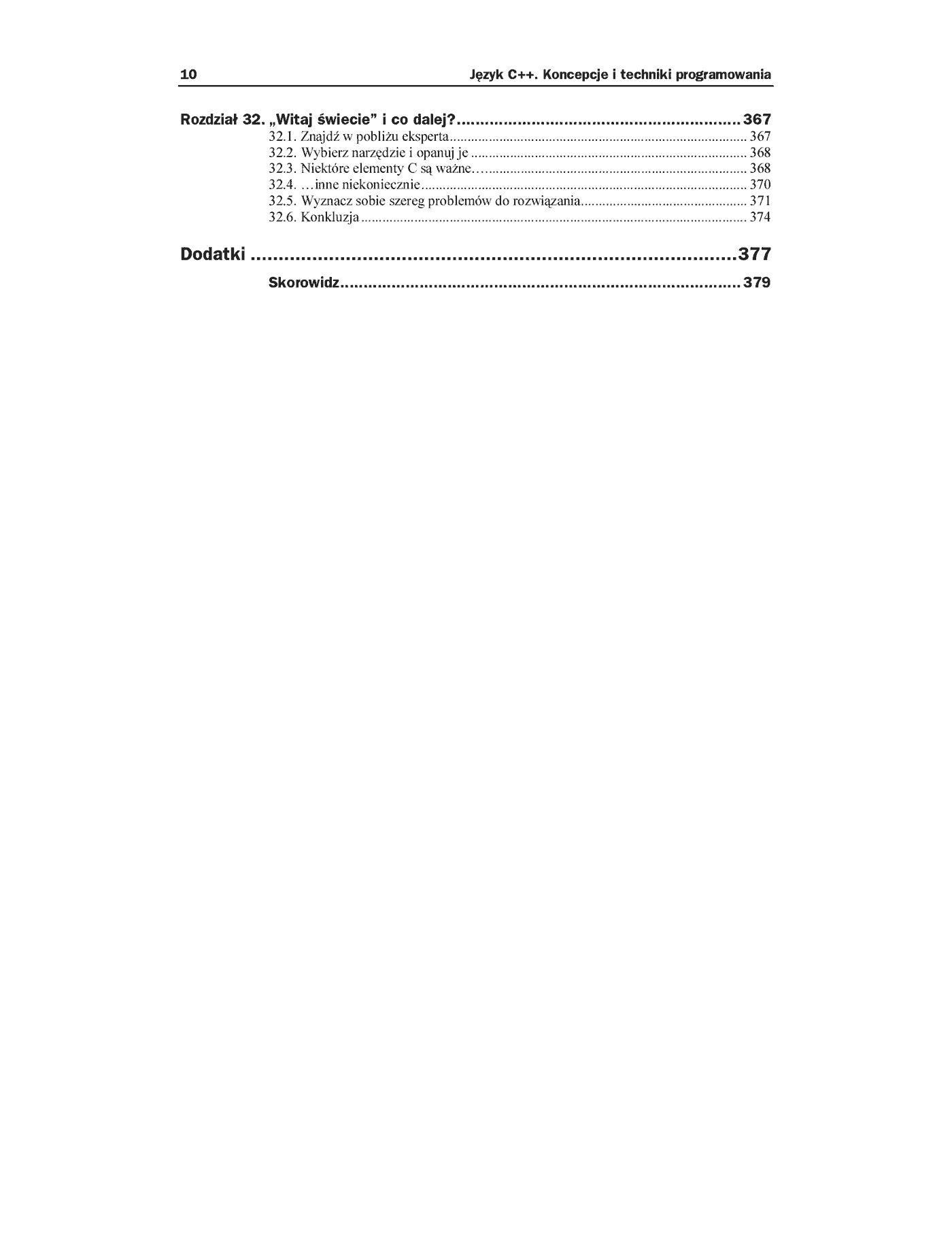 Fragment „Język C++. Koncepcje i techniki programowania” — strona 7 z 14