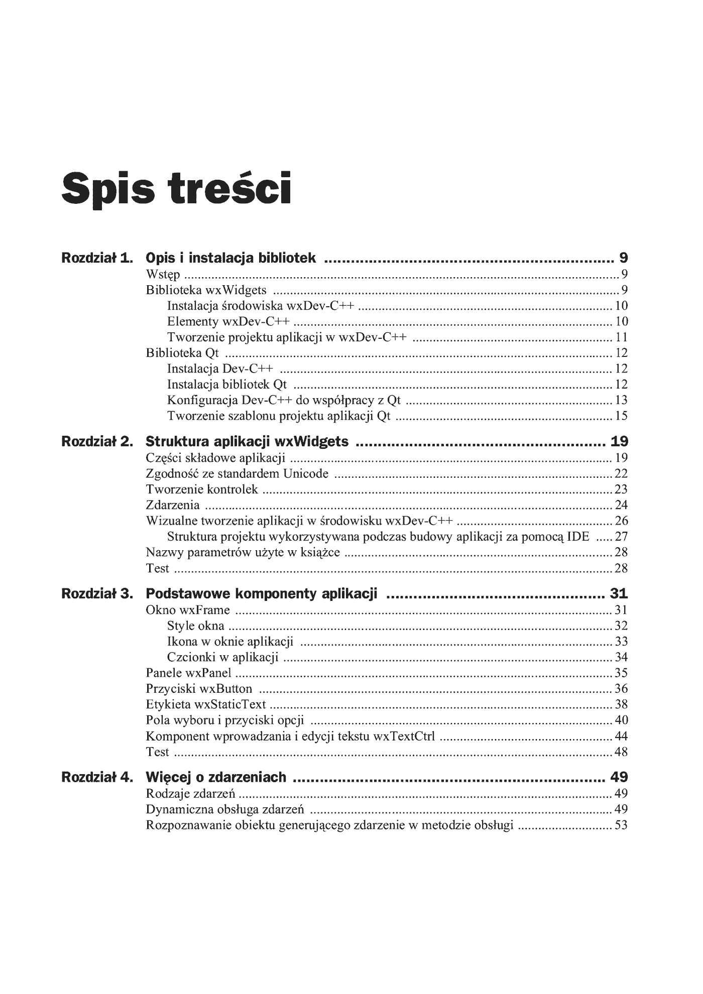 Fragment „C++. Wykorzystaj potęgę aplikacji graficznych” — strona 2 z 27