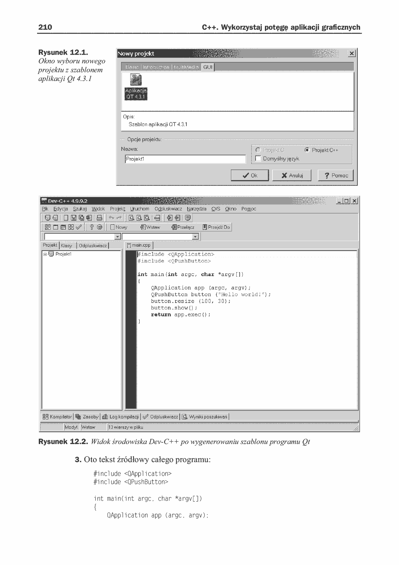 Fragment „C++. Wykorzystaj potęgę aplikacji graficznych” — strona 9 z 27