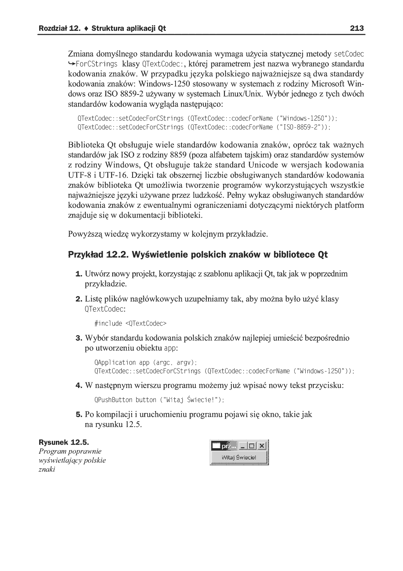 Fragment „C++. Wykorzystaj potęgę aplikacji graficznych” — strona 12 z 27