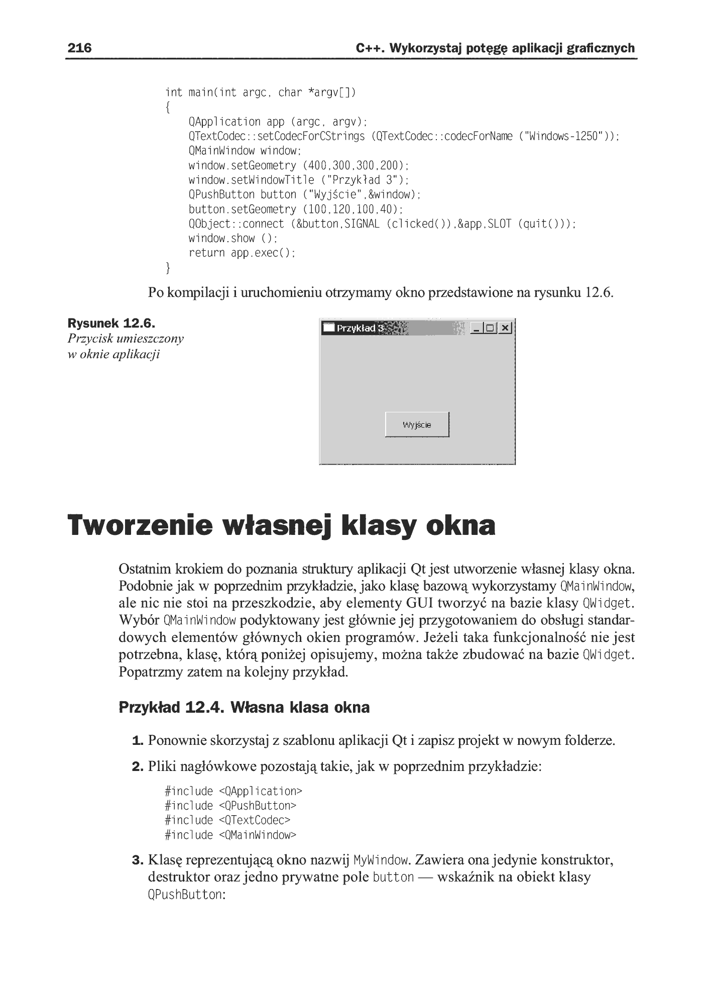 Fragment „C++. Wykorzystaj potęgę aplikacji graficznych” — strona 15 z 27