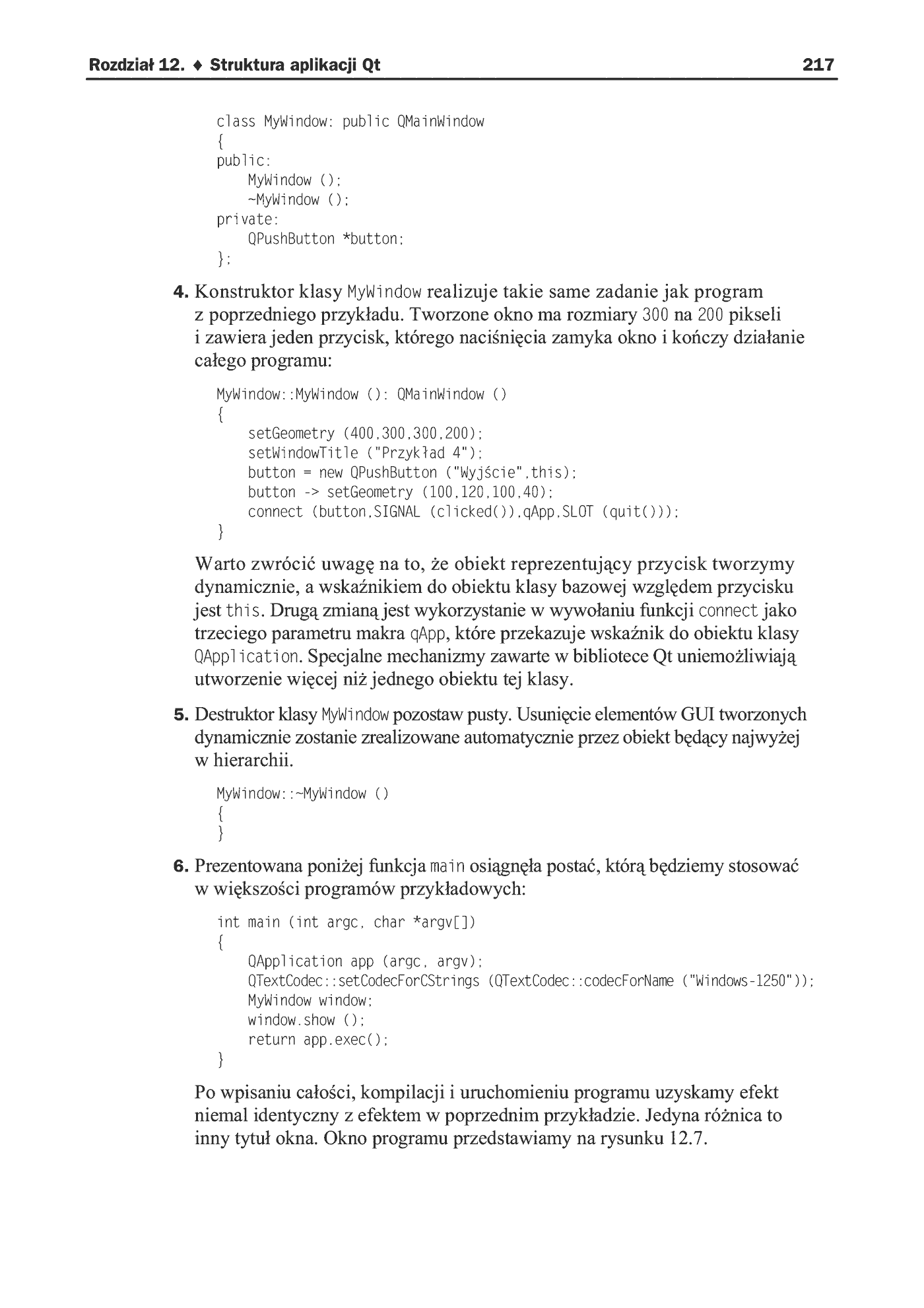 Fragment „C++. Wykorzystaj potęgę aplikacji graficznych” — strona 16 z 27