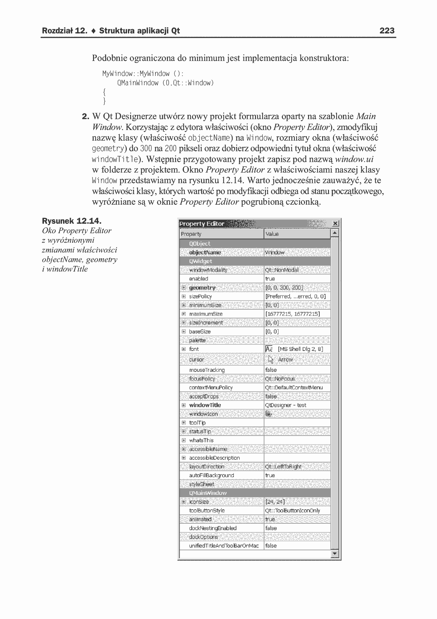 Fragment „C++. Wykorzystaj potęgę aplikacji graficznych” — strona 22 z 27