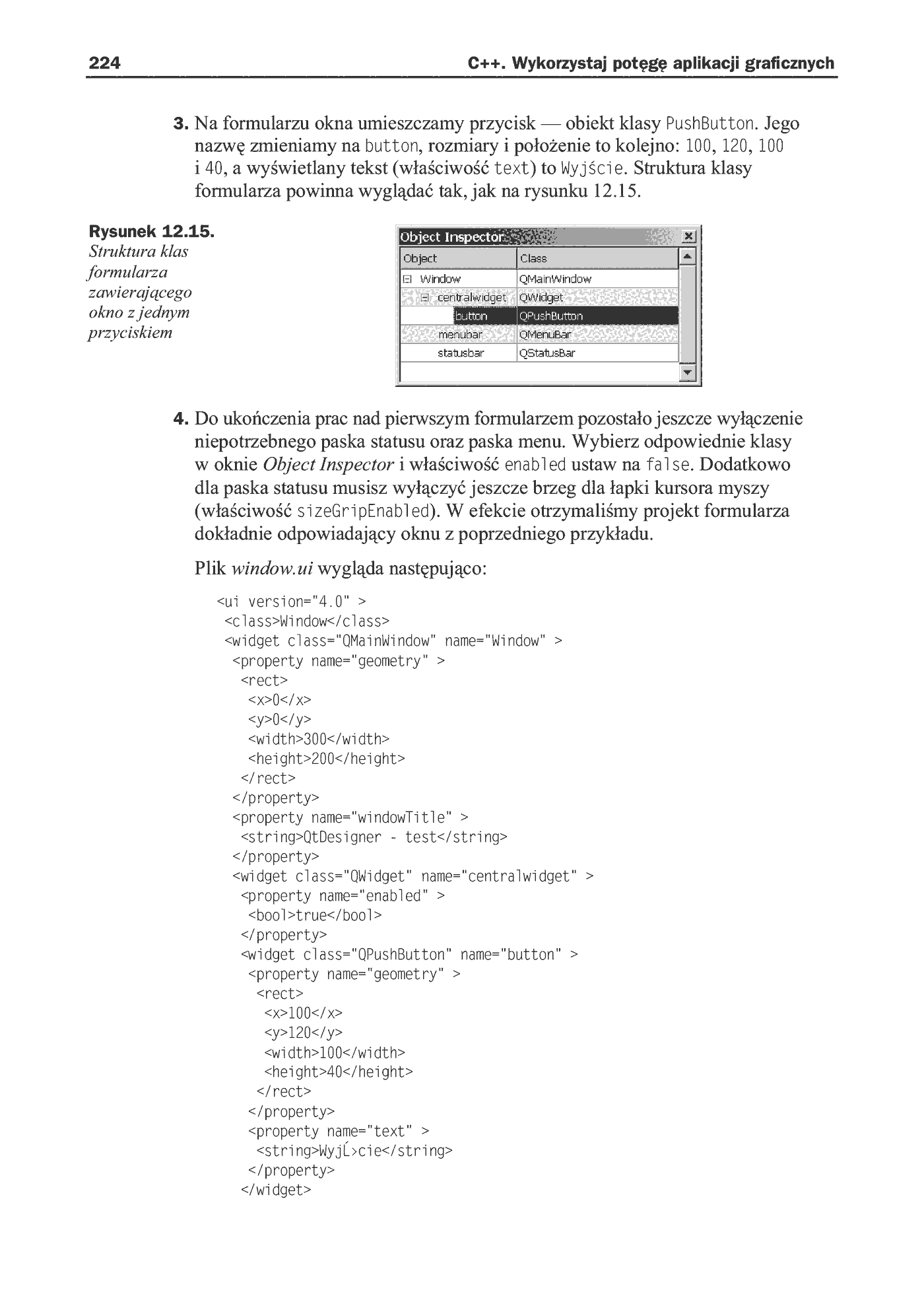 Fragment „C++. Wykorzystaj potęgę aplikacji graficznych” — strona 23 z 27