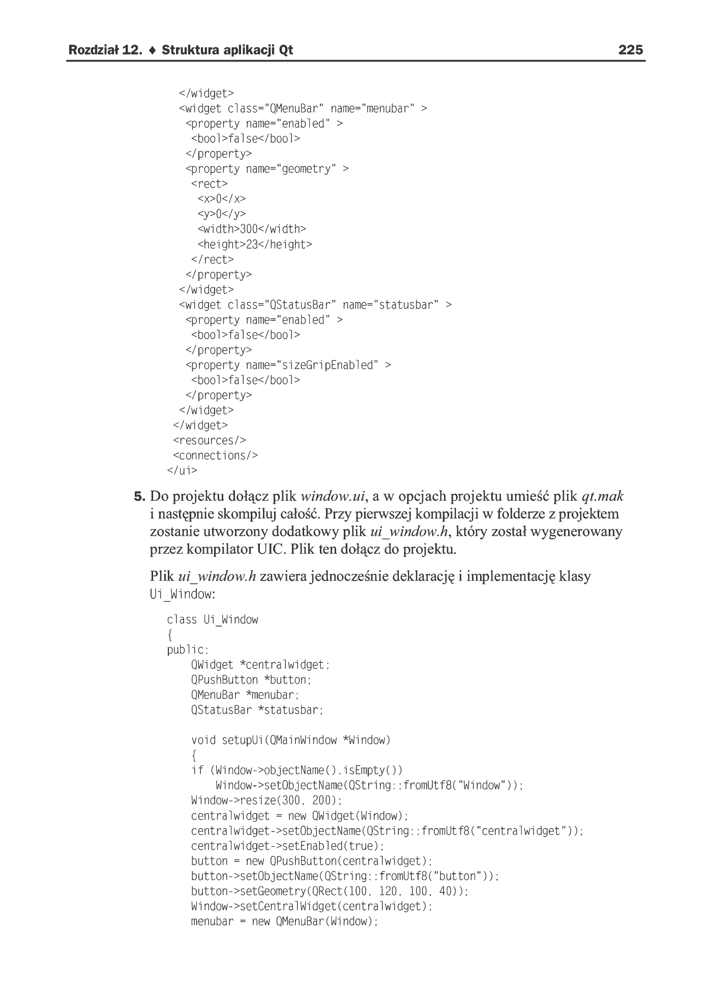 Fragment „C++. Wykorzystaj potęgę aplikacji graficznych” — strona 24 z 27