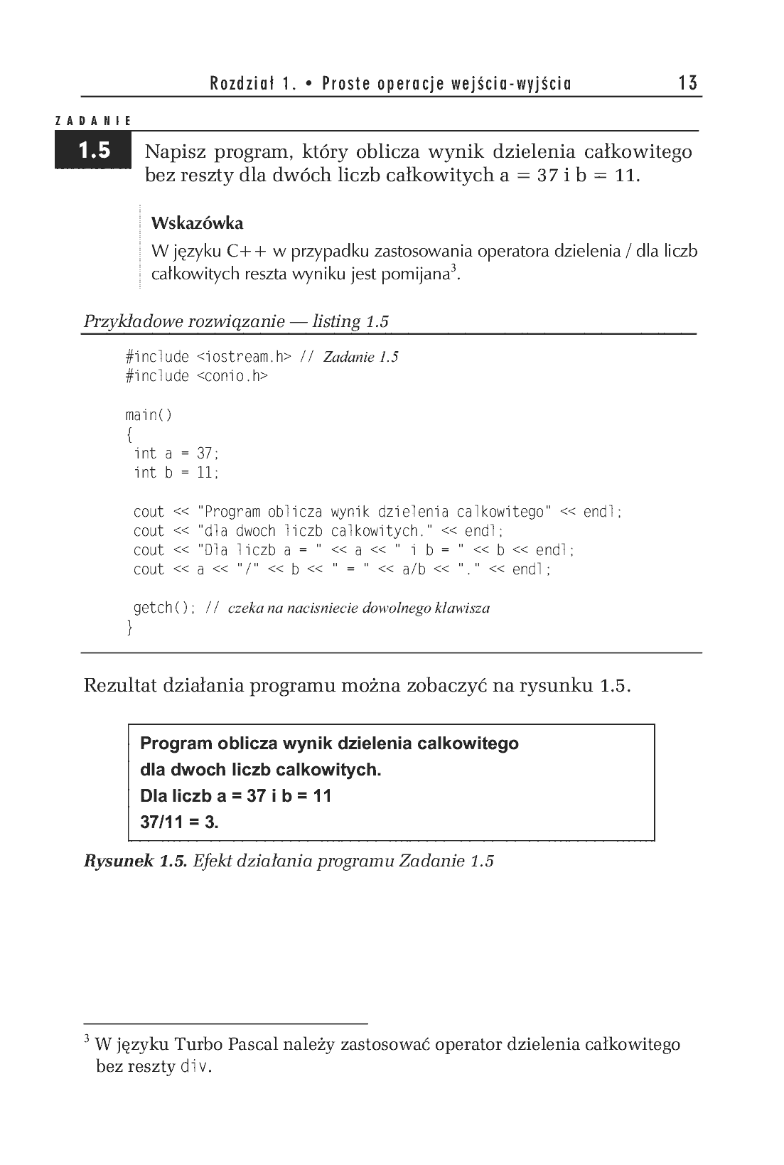 Fragment „C++. Zadania z programowania z przykładowymi rozwiązaniami” — strona 10 z 14