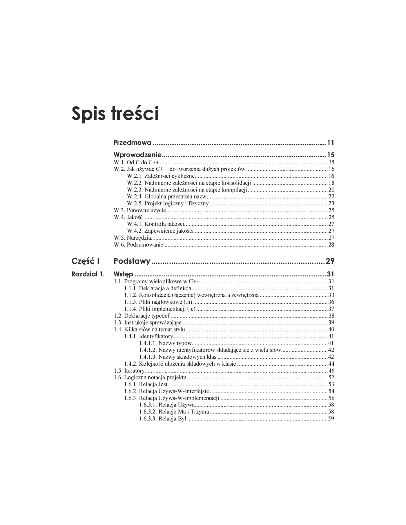 Fragment „C++. Projektowanie systemów informatycznych. Vademecum profesjonalisty” — strona 2 z 22