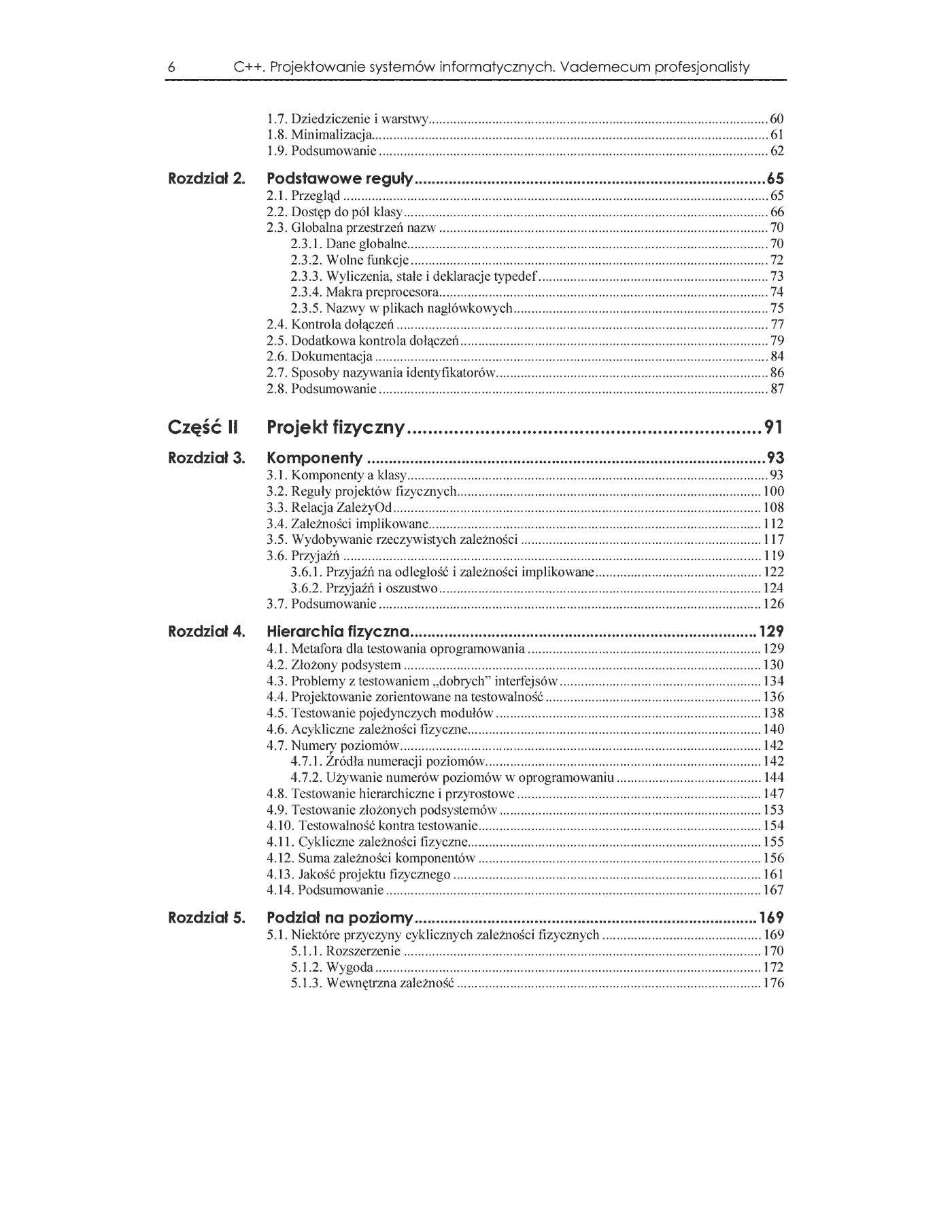 Fragment „C++. Projektowanie systemów informatycznych. Vademecum profesjonalisty” — strona 3 z 22