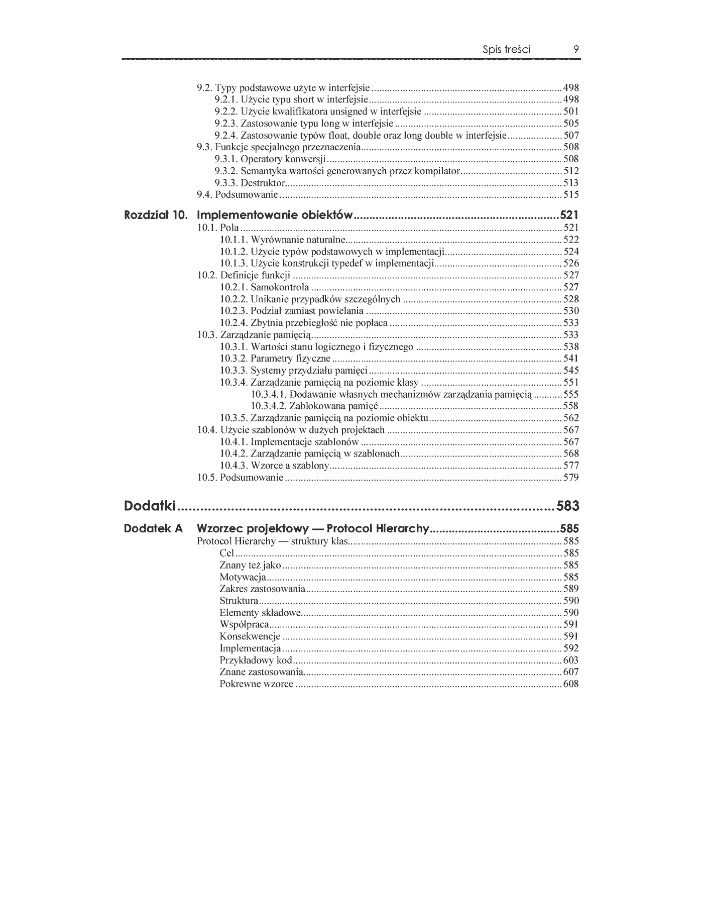 Fragment „C++. Projektowanie systemów informatycznych. Vademecum profesjonalisty” — strona 6 z 22