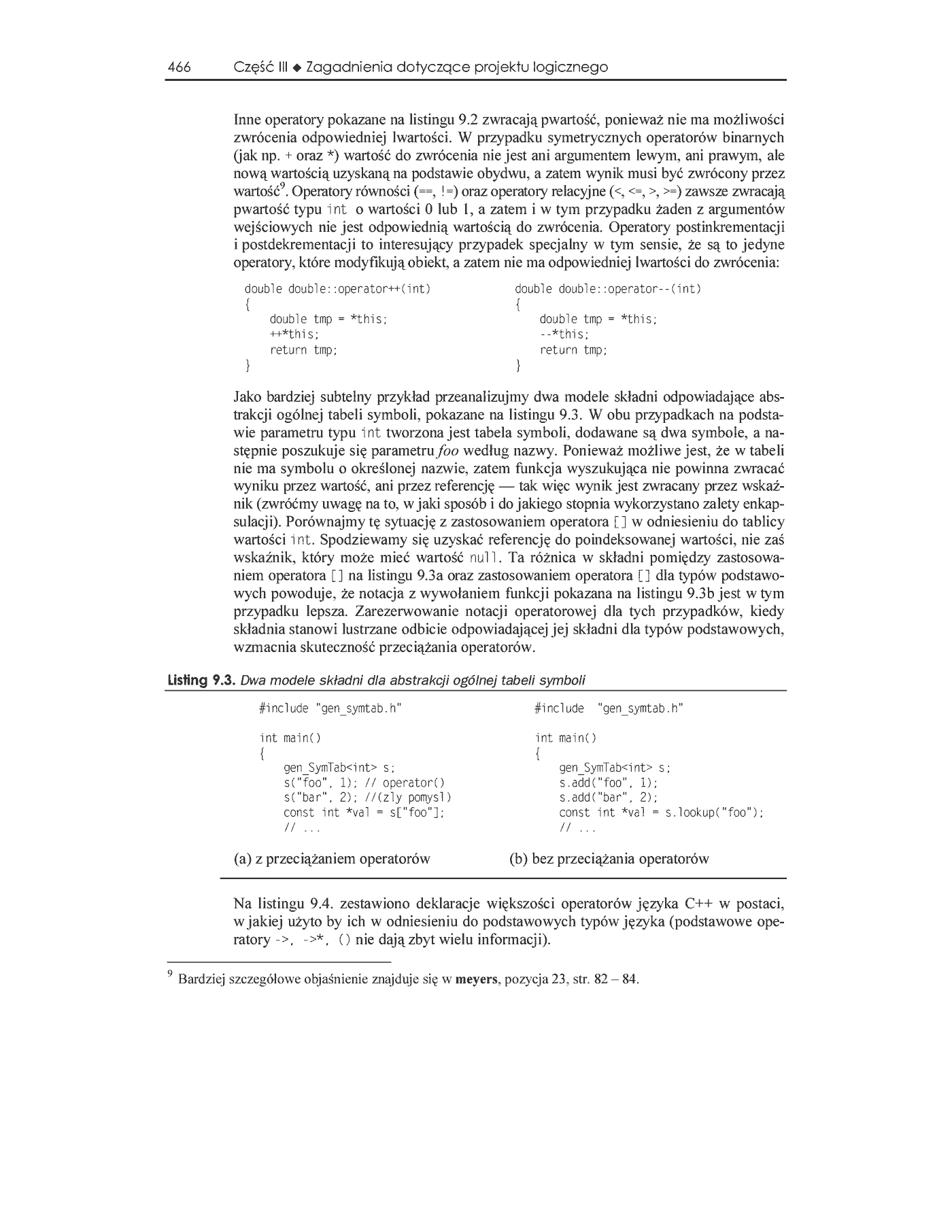 Fragment „C++. Projektowanie systemów informatycznych. Vademecum profesjonalisty” — strona 13 z 22