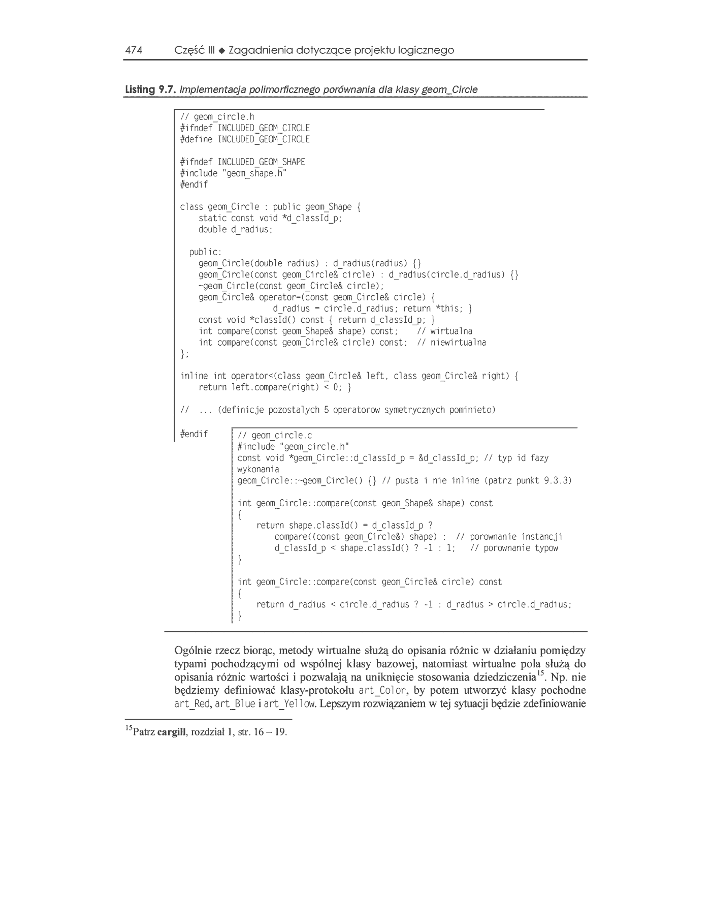 Fragment „C++. Projektowanie systemów informatycznych. Vademecum profesjonalisty” — strona 21 z 22