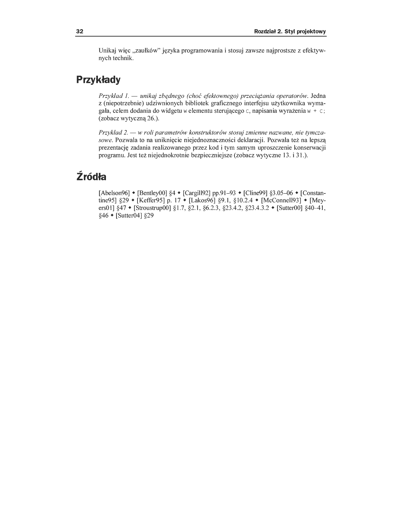 Fragment „Język C++. Standardy kodowania. 101 zasad, wytycznych i zalecanych praktyk” — strona 11 z 30