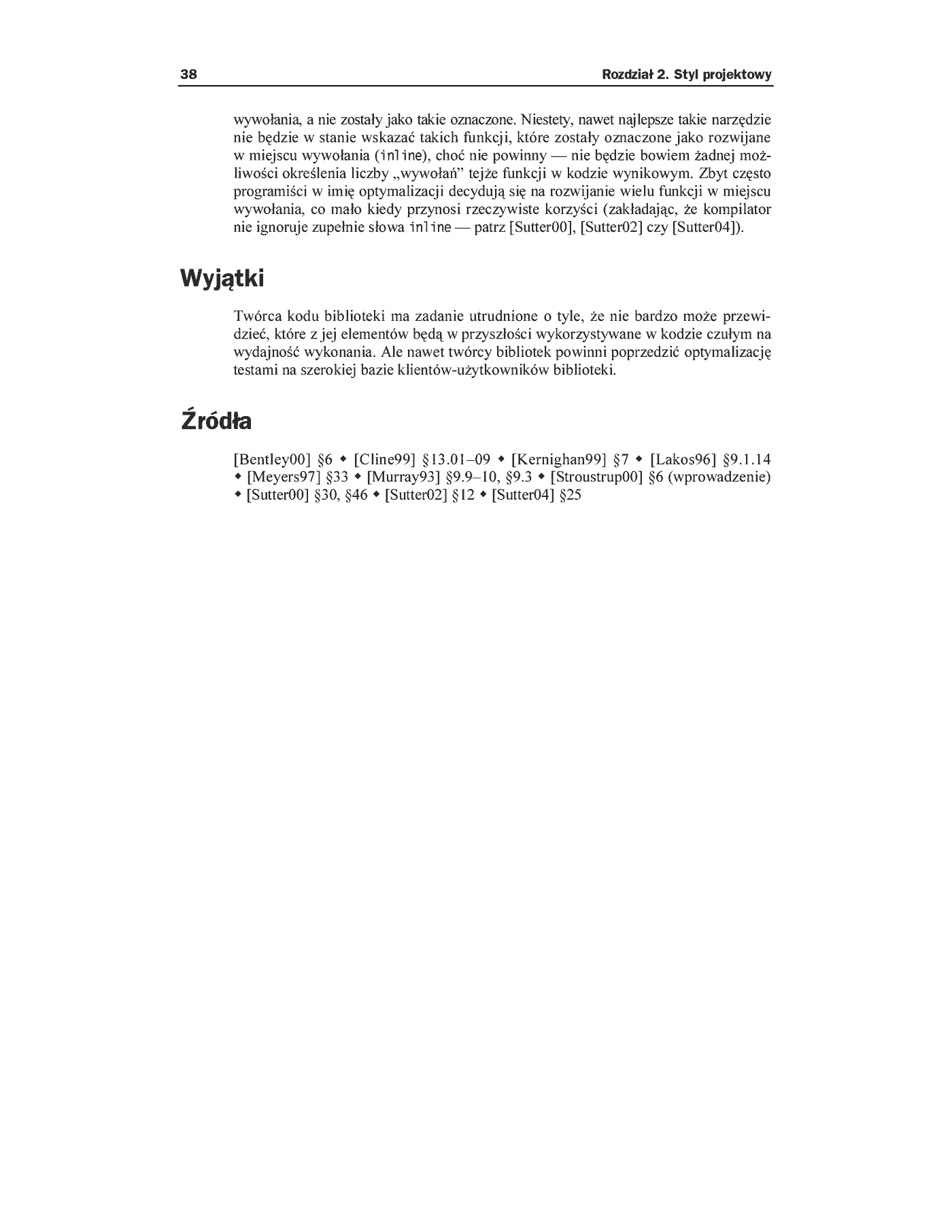Fragment „Język C++. Standardy kodowania. 101 zasad, wytycznych i zalecanych praktyk” — strona 17 z 30