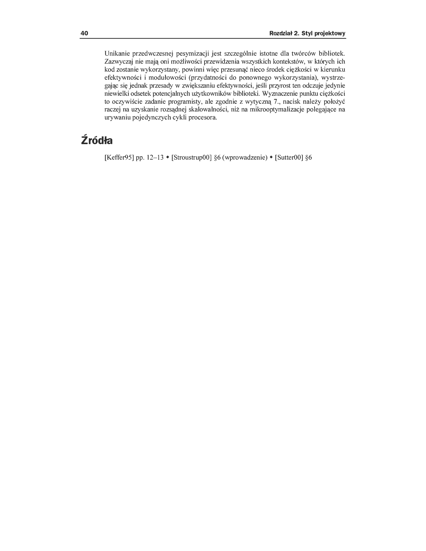 Fragment „Język C++. Standardy kodowania. 101 zasad, wytycznych i zalecanych praktyk” — strona 19 z 30