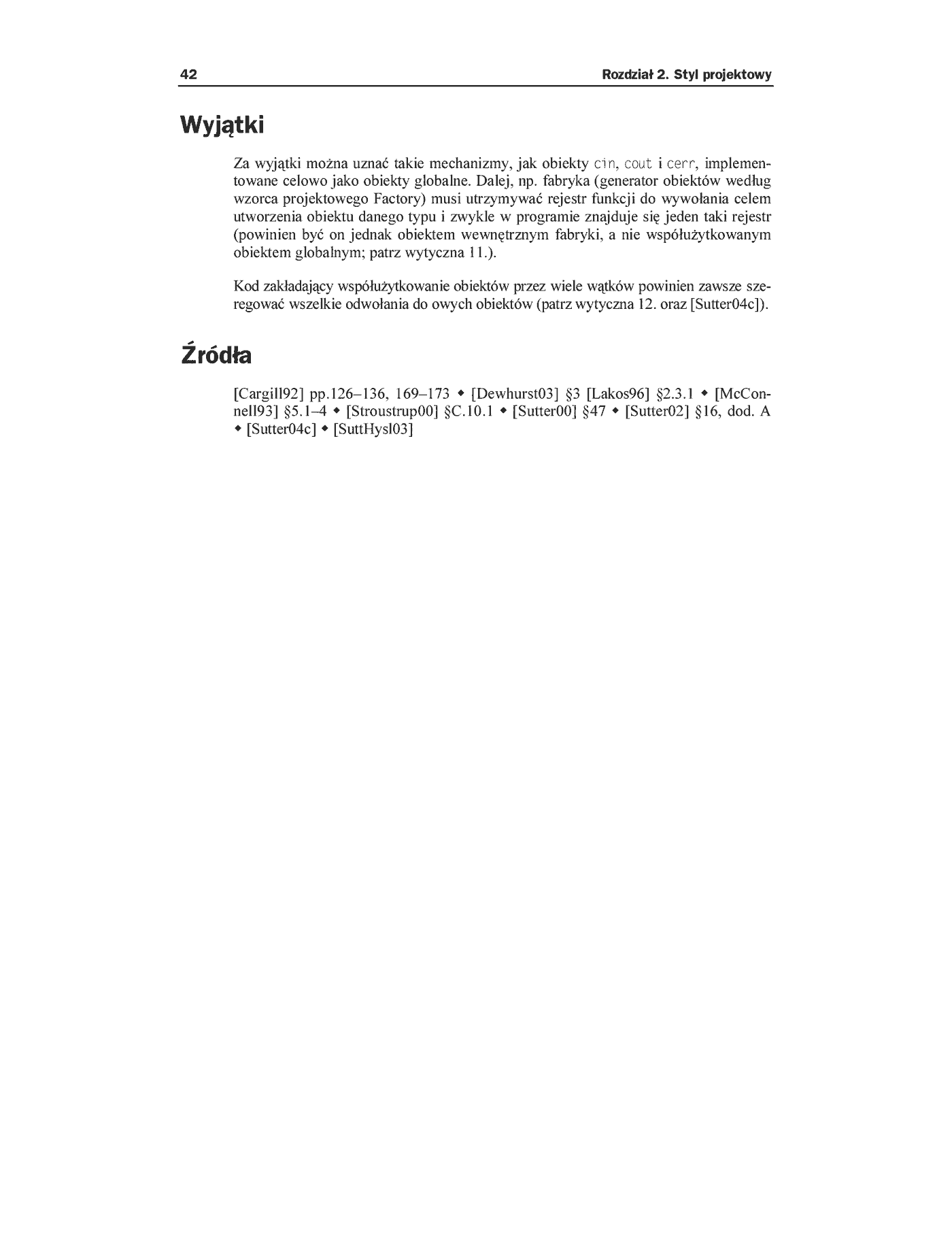 Fragment „Język C++. Standardy kodowania. 101 zasad, wytycznych i zalecanych praktyk” — strona 21 z 30