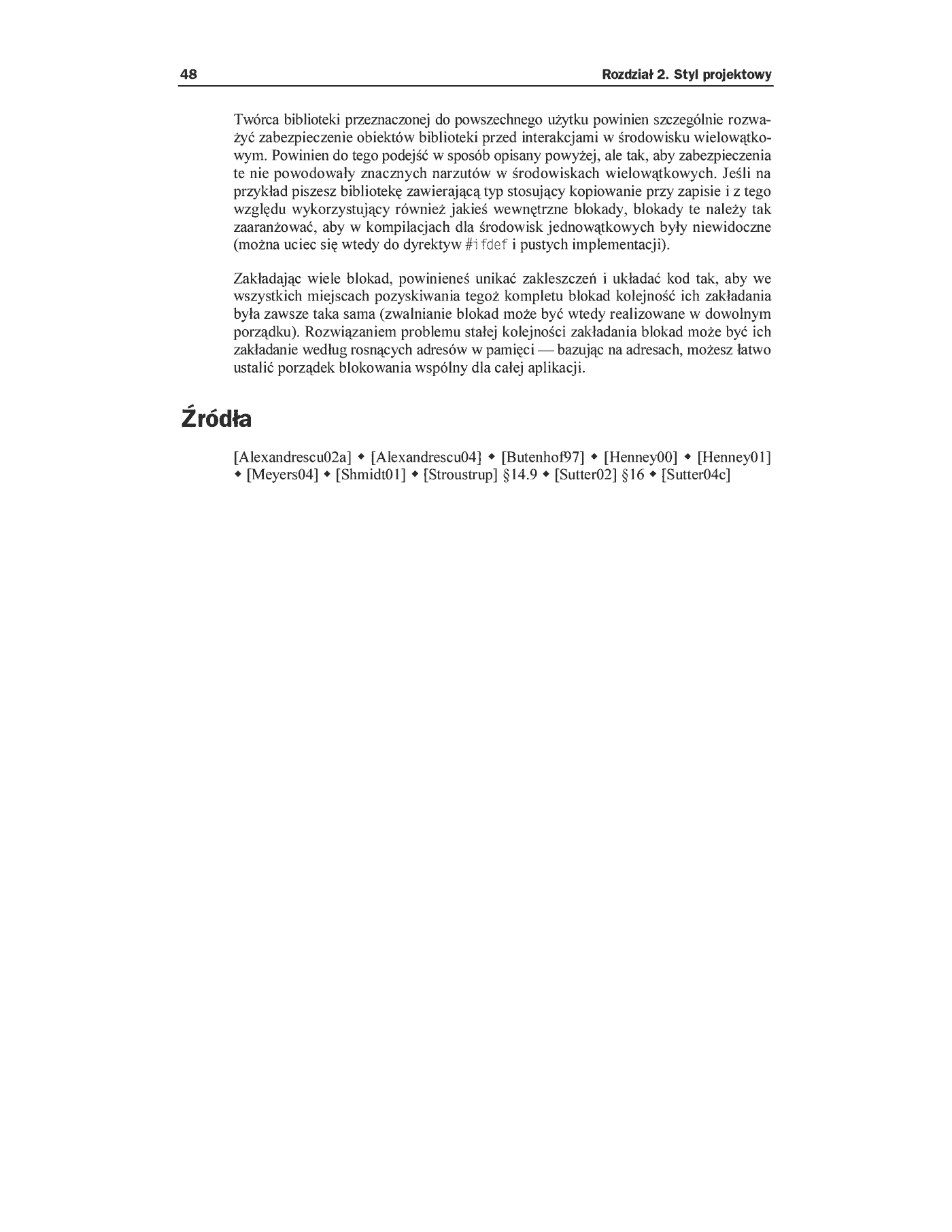 Fragment „Język C++. Standardy kodowania. 101 zasad, wytycznych i zalecanych praktyk” — strona 27 z 30