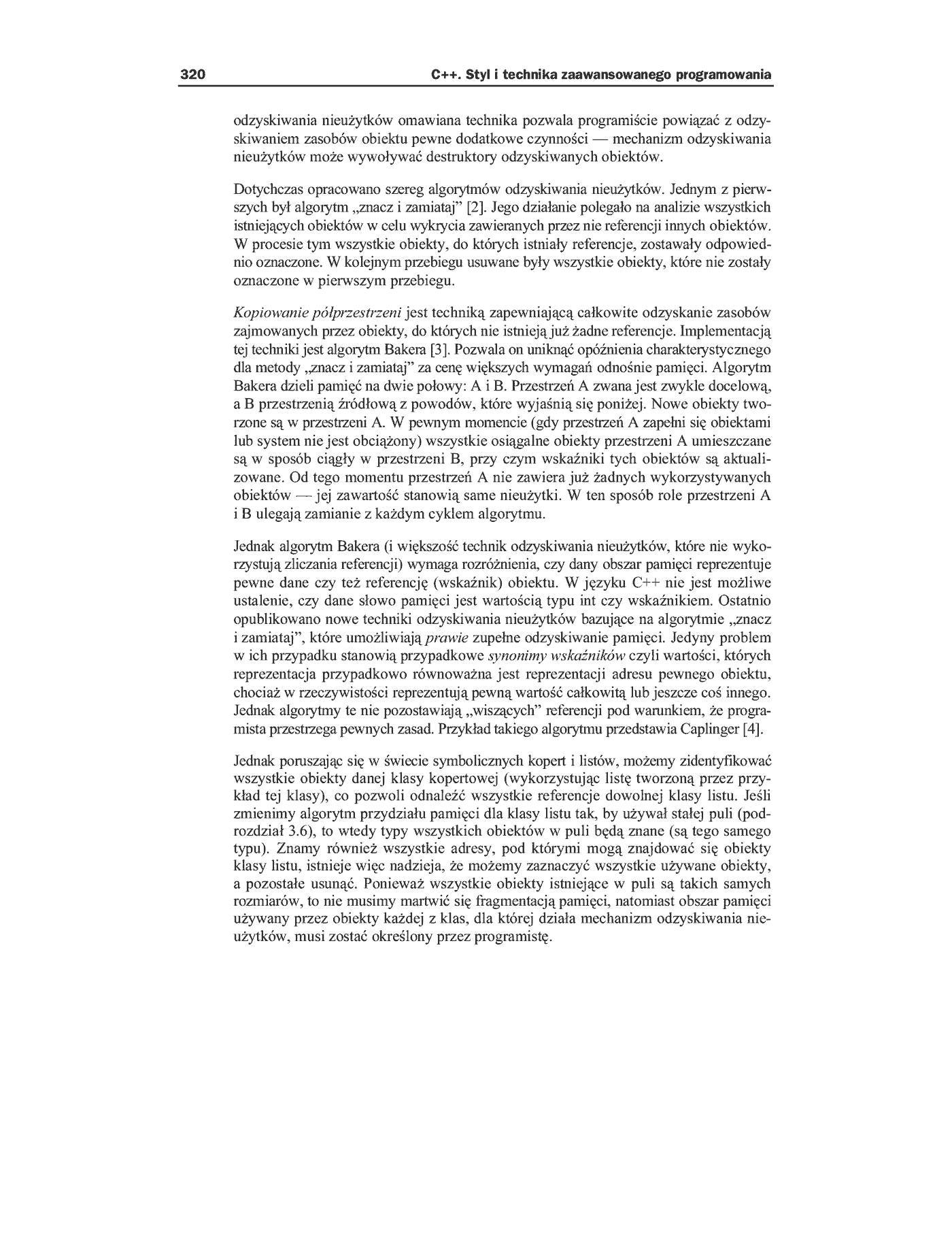 Fragment „C++. Styl i technika zaawansowanego programowania” — strona 36 z 49