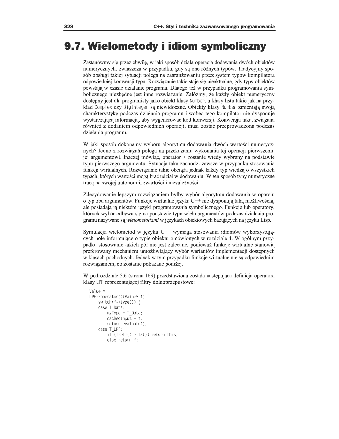 Fragment „C++. Styl i technika zaawansowanego programowania” — strona 44 z 49