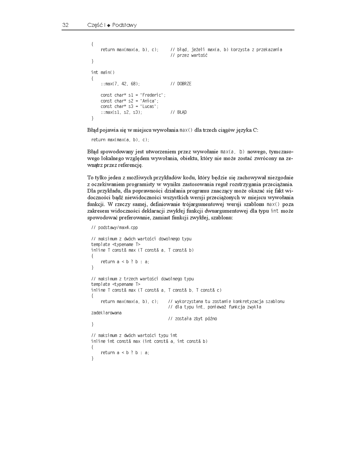 Fragment „C++. Szablony. Vademecum profesjonalisty” — strona 18 z 19