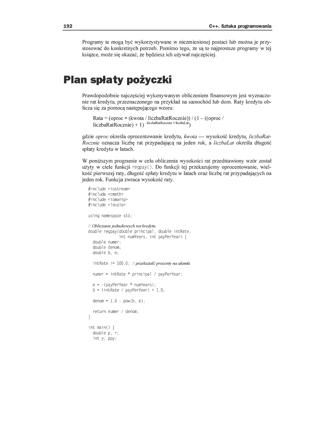 Fragment „C++. Sztuka programowania” — strona 8 z 17