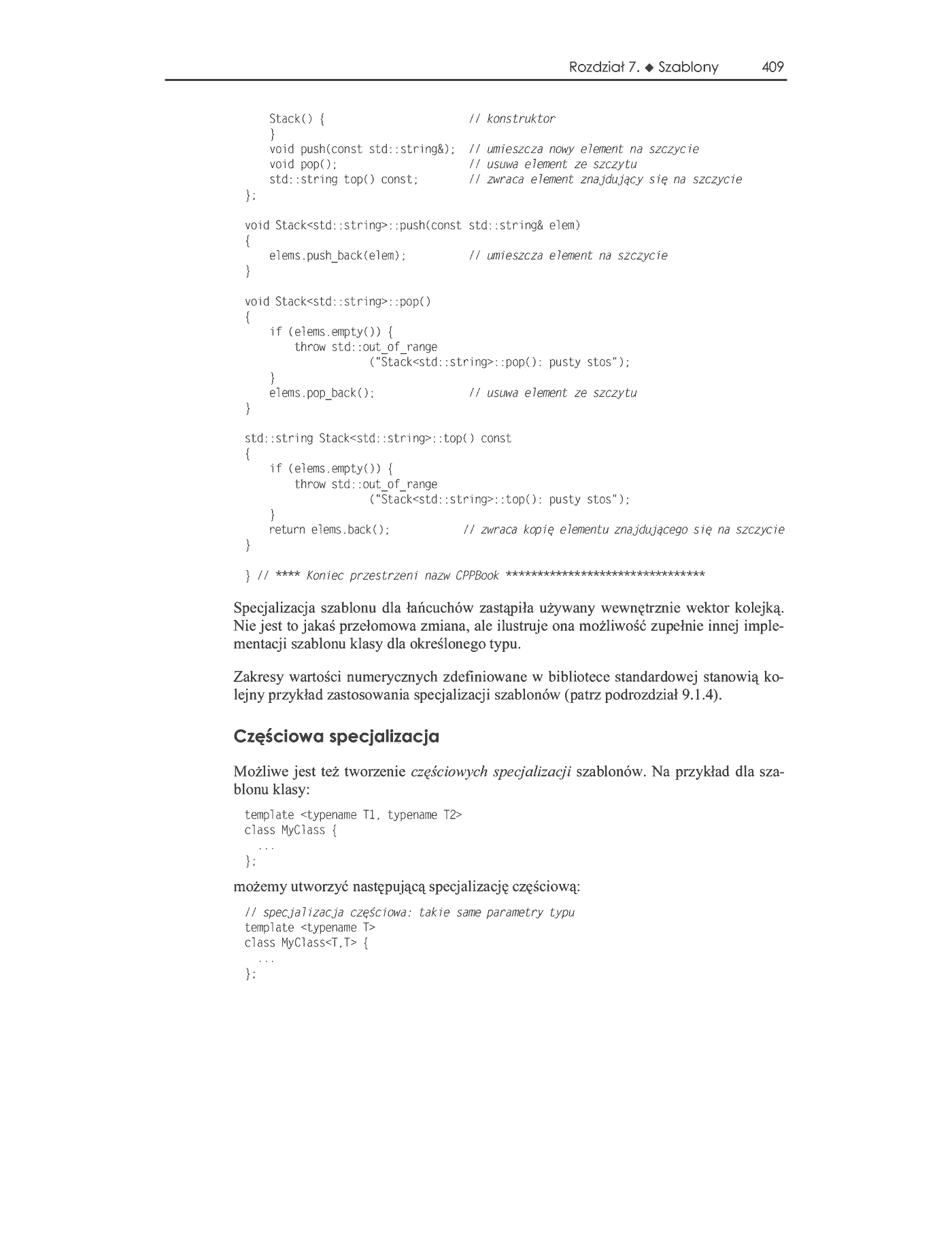 Fragment „C++. Programowanie zorientowane obiektowo. Vademecum profesjonalisty” — strona 24 z 46