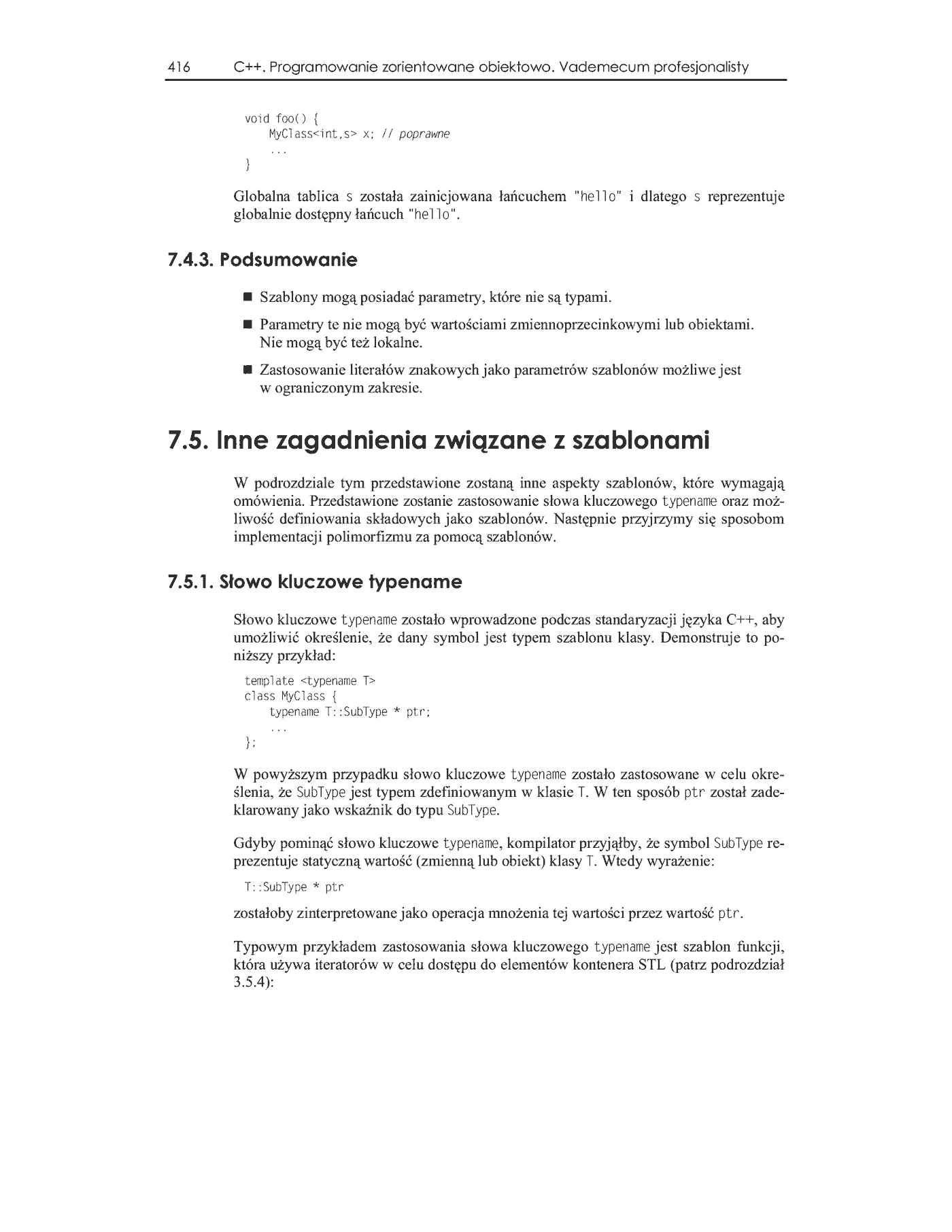 Fragment „C++. Programowanie zorientowane obiektowo. Vademecum profesjonalisty” — strona 31 z 46