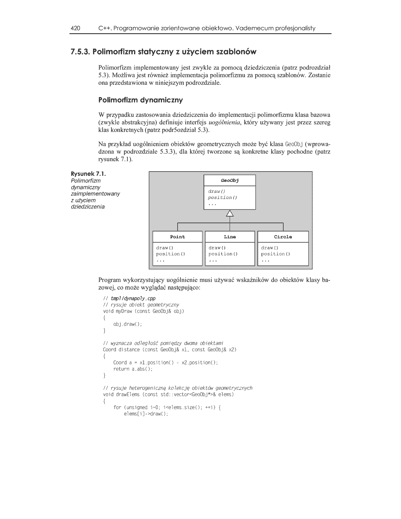 Fragment „C++. Programowanie zorientowane obiektowo. Vademecum profesjonalisty” — strona 35 z 46
