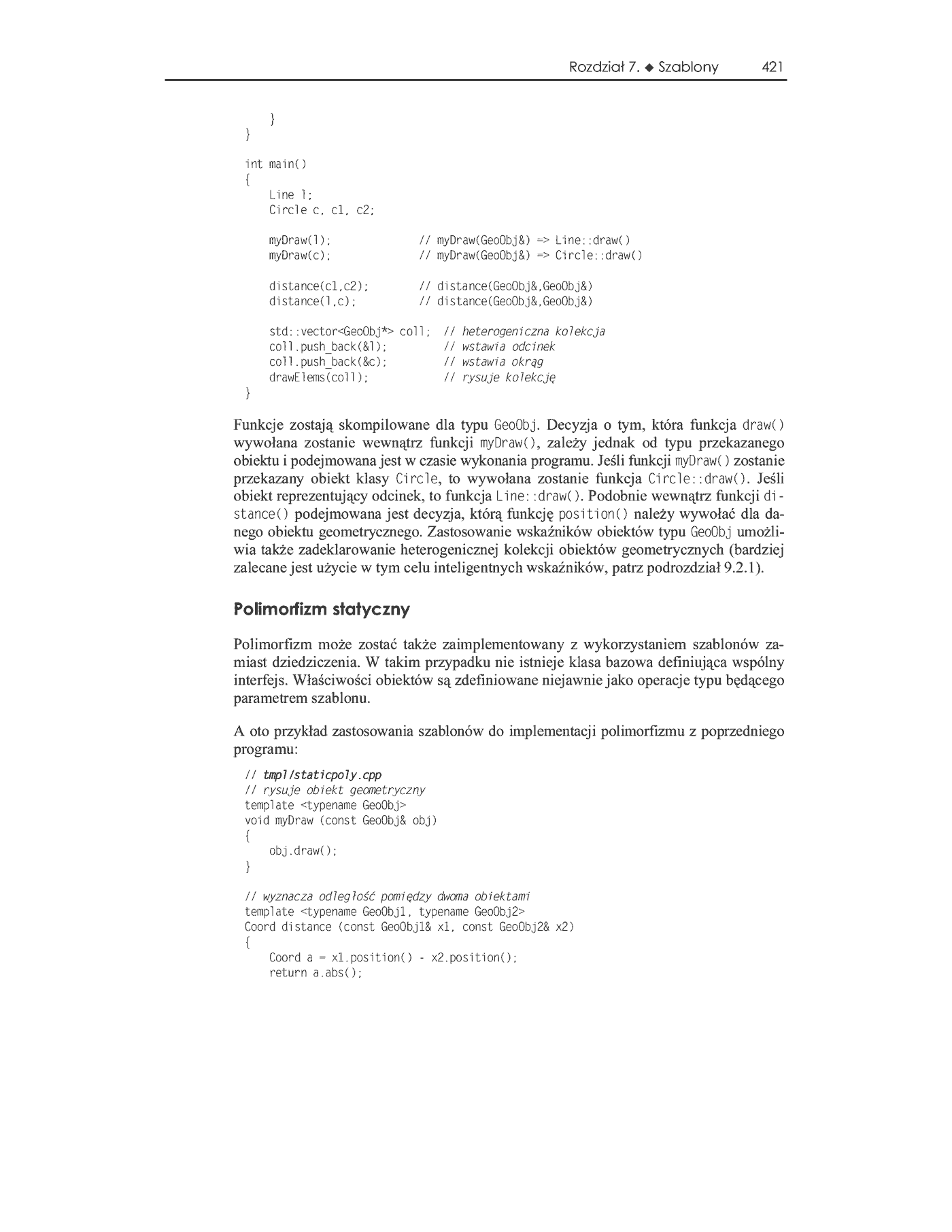 Fragment „C++. Programowanie zorientowane obiektowo. Vademecum profesjonalisty” — strona 36 z 46