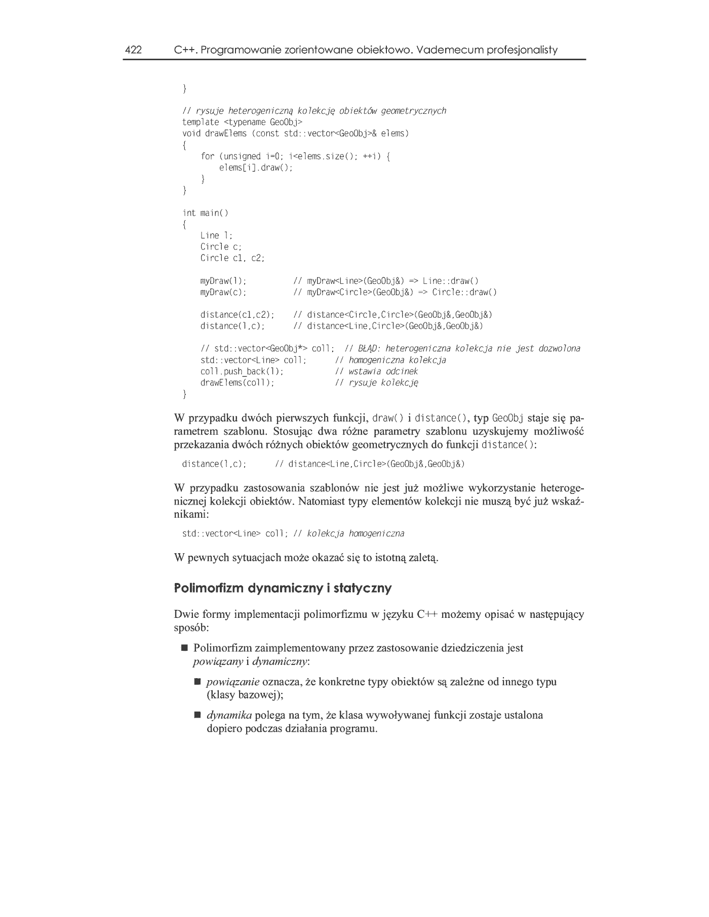 Fragment „C++. Programowanie zorientowane obiektowo. Vademecum profesjonalisty” — strona 37 z 46