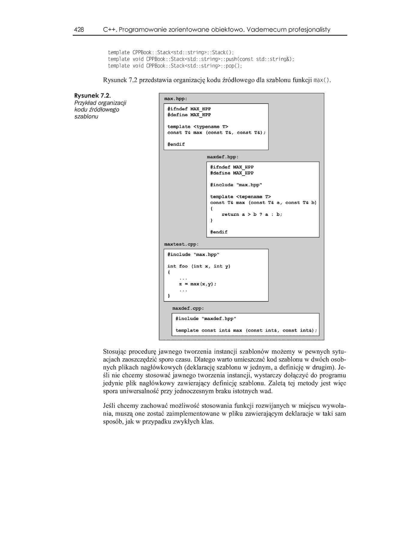 Fragment „C++. Programowanie zorientowane obiektowo. Vademecum profesjonalisty” — strona 43 z 46
