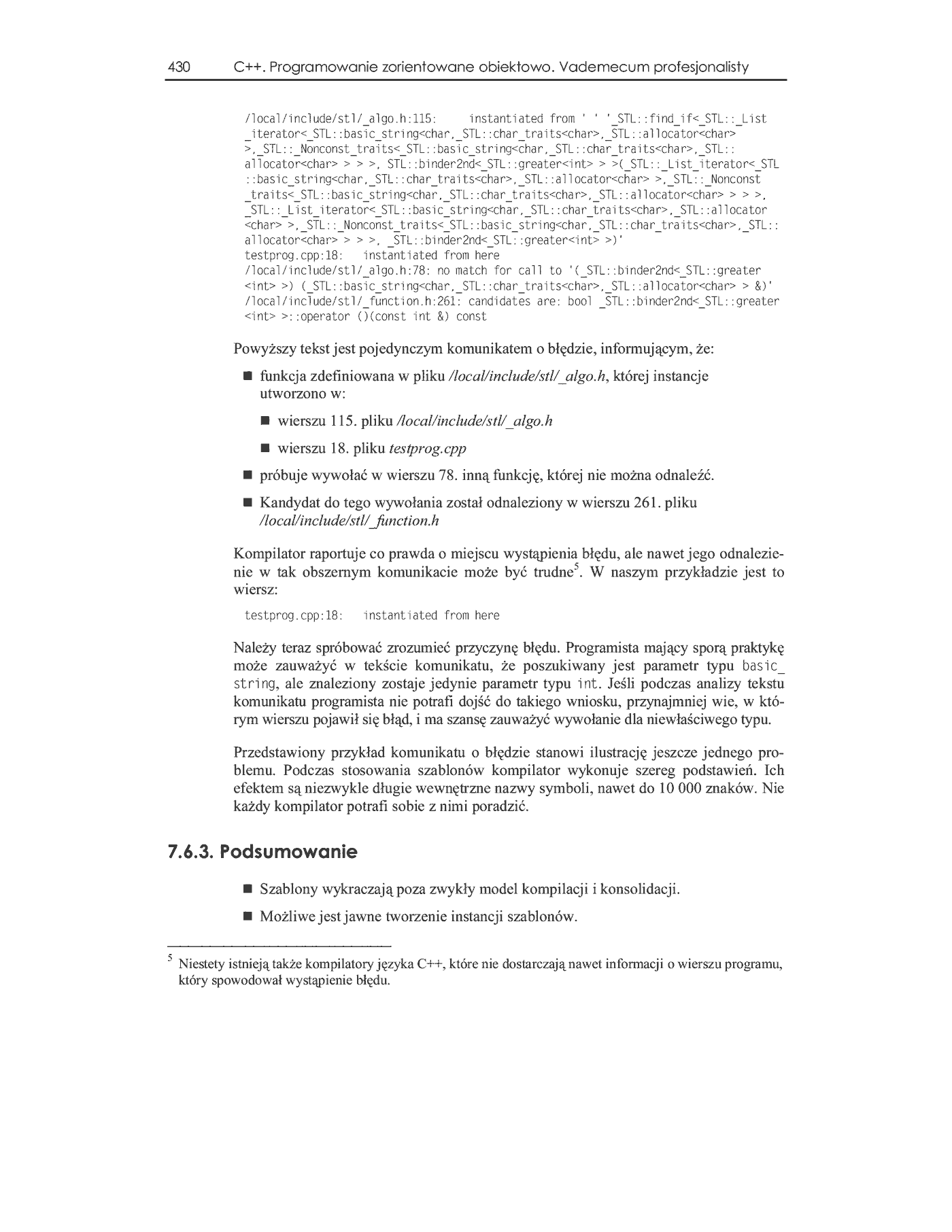 Fragment „C++. Programowanie zorientowane obiektowo. Vademecum profesjonalisty” — strona 45 z 46