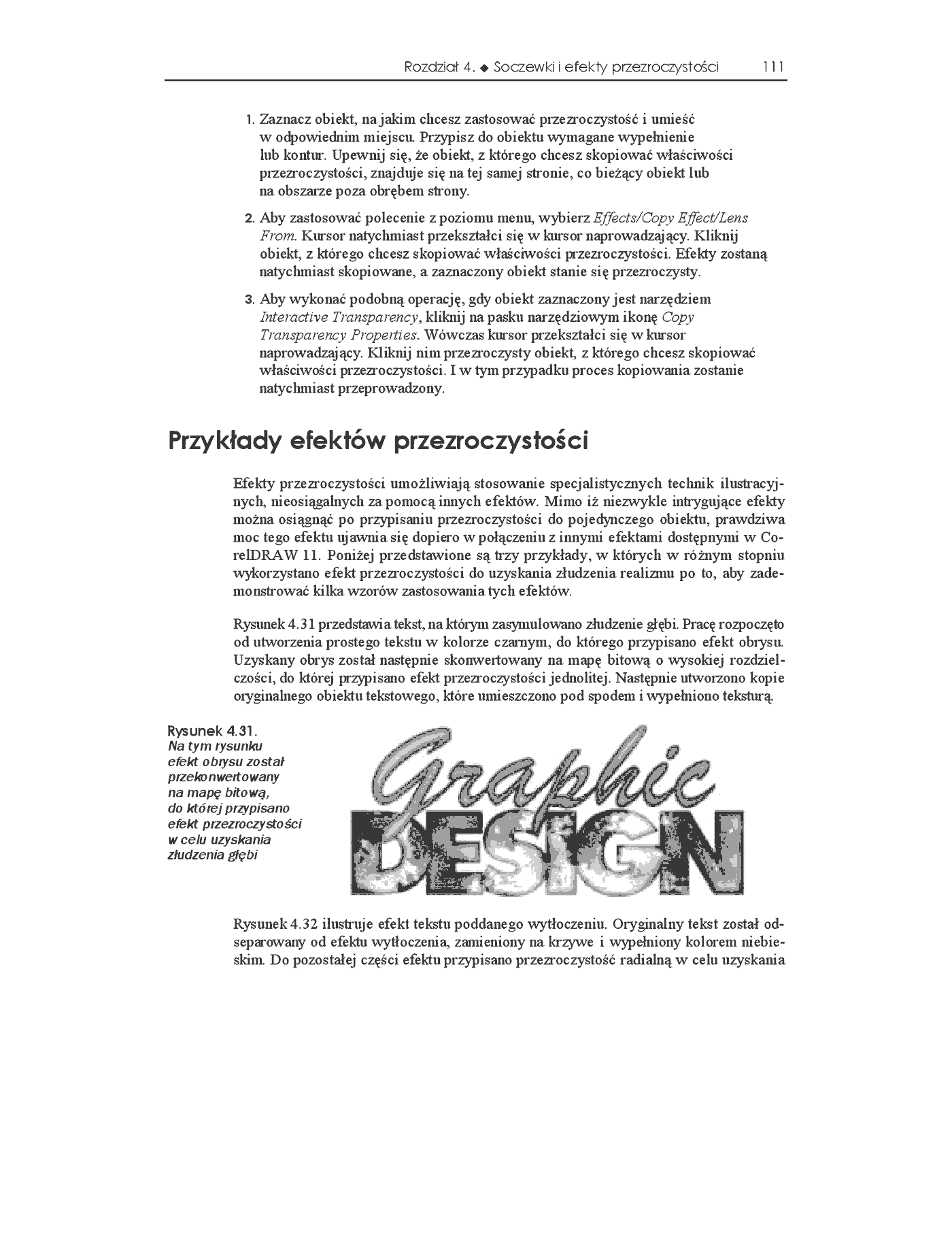 Fragment „CorelDRAW 11. Vademecum profesjonalisty. Tom 2” — strona 30 z 31