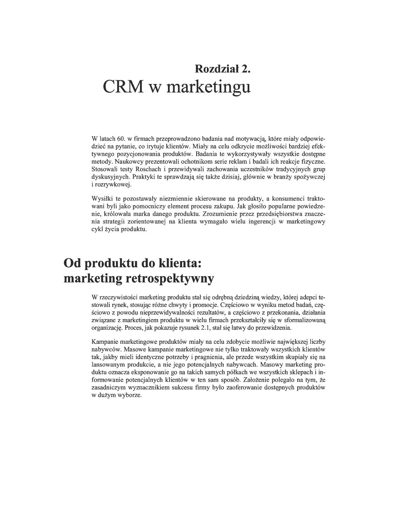 Fragment „CRM. Relacje z klientami” — strona 6 z 31