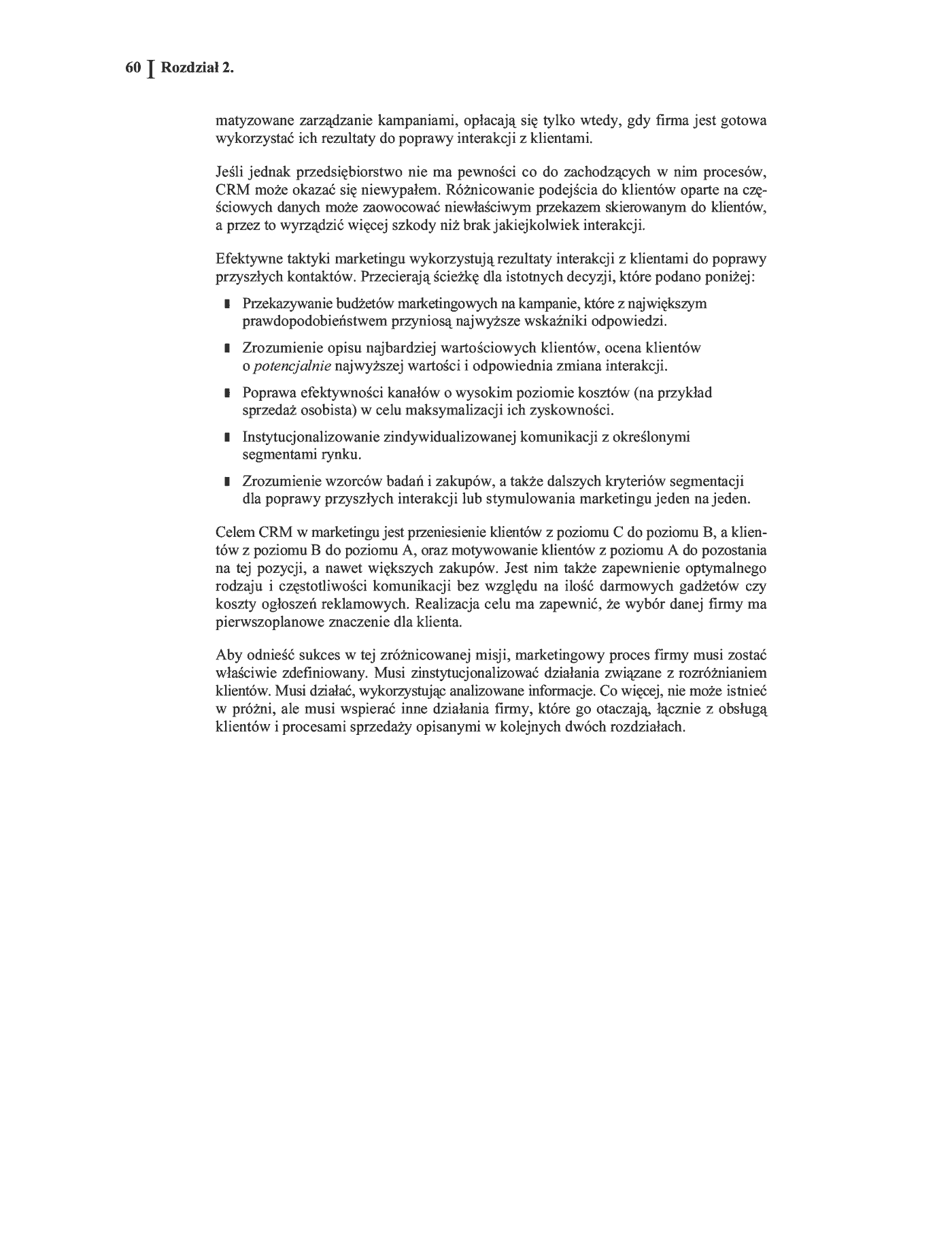 Fragment „CRM. Relacje z klientami” — strona 31 z 31