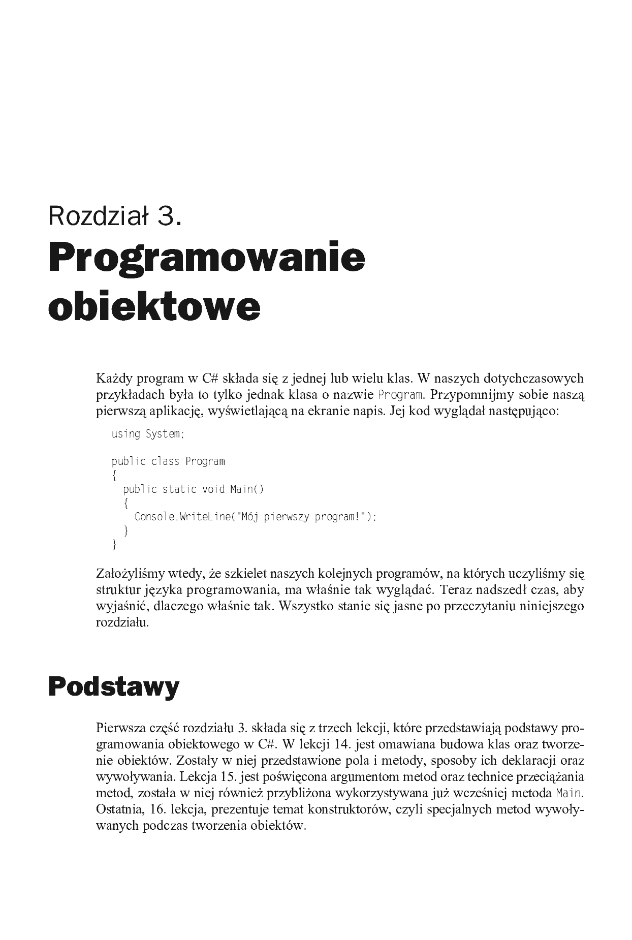 Fragment „C#. Praktyczny kurs” — strona 7 z 30