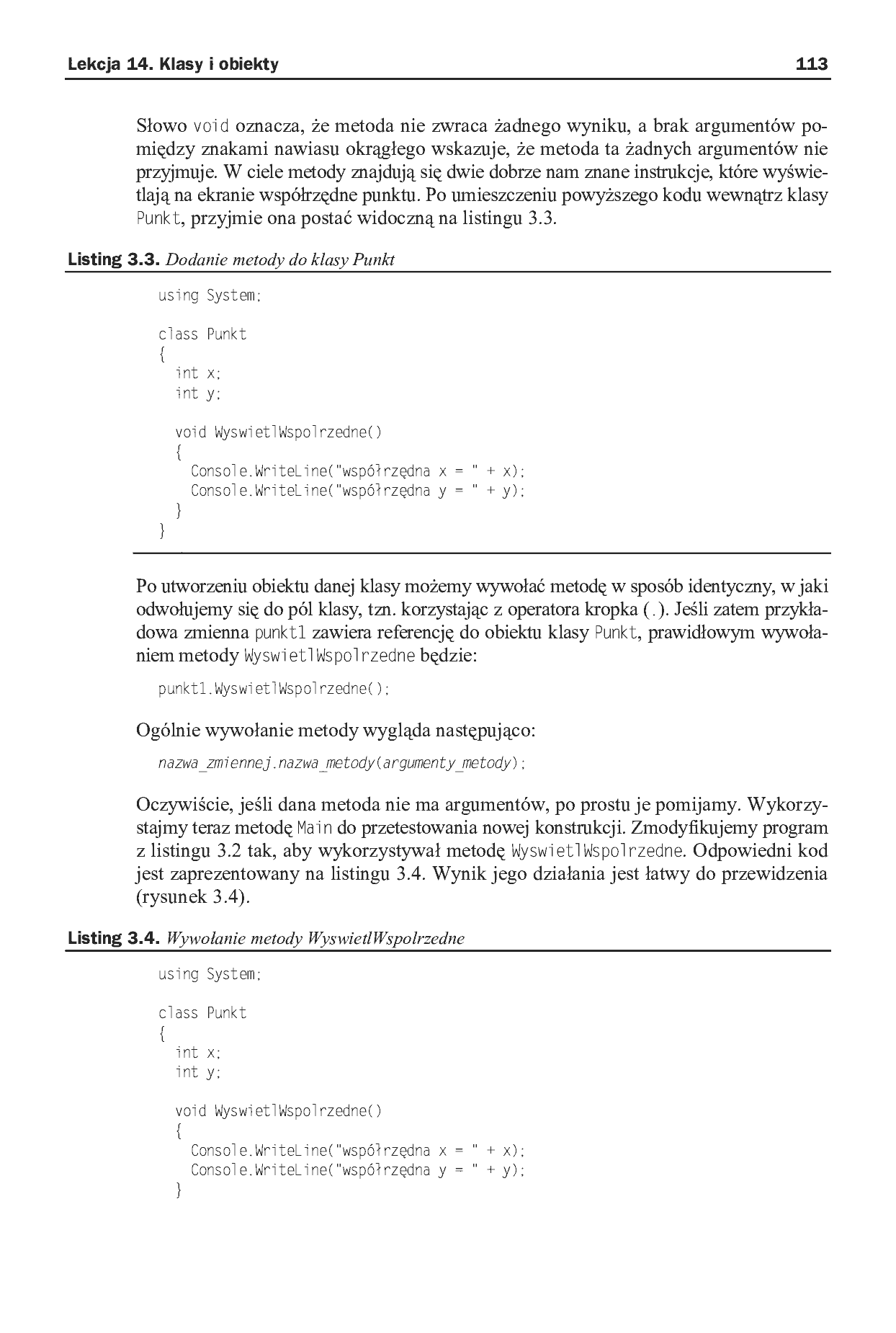 Fragment „C#. Praktyczny kurs” — strona 13 z 30