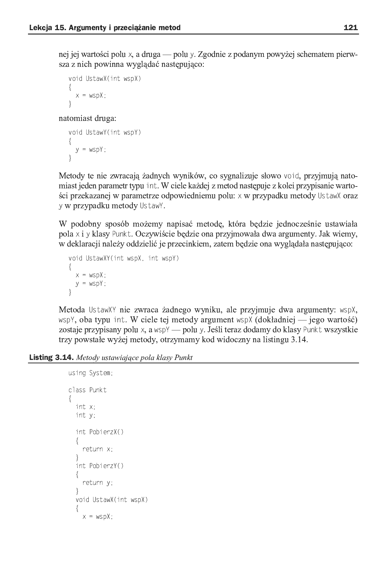 Fragment „C#. Praktyczny kurs” — strona 21 z 30