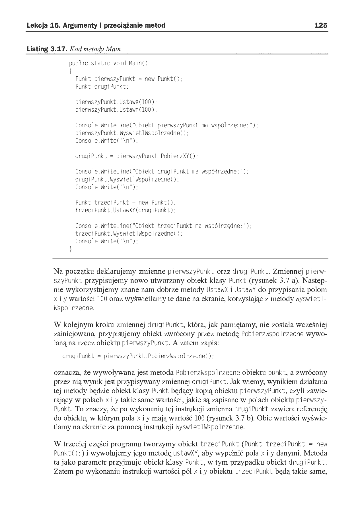 Fragment „C#. Praktyczny kurs” — strona 25 z 30