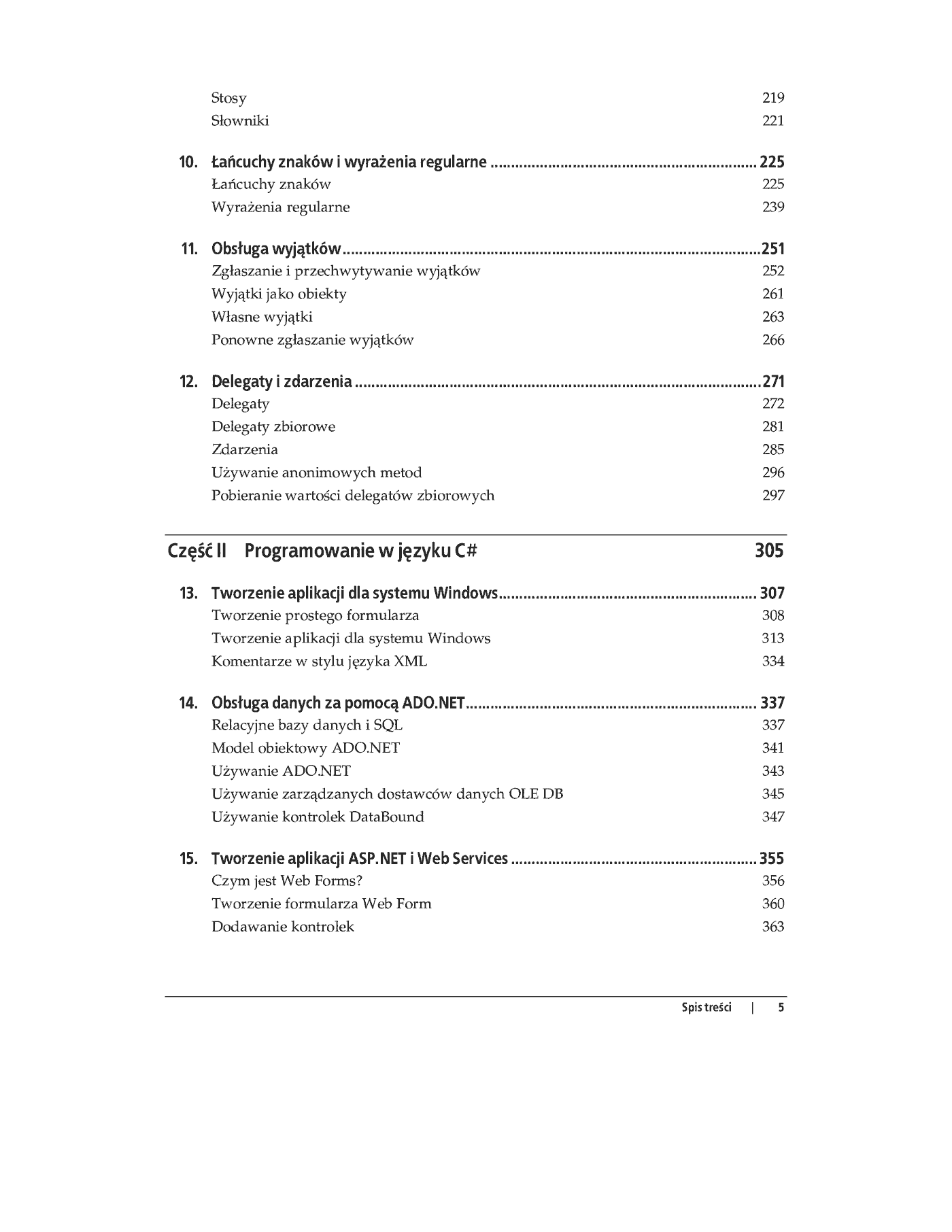 Fragment „C#. Programowanie” — strona 4 z 20