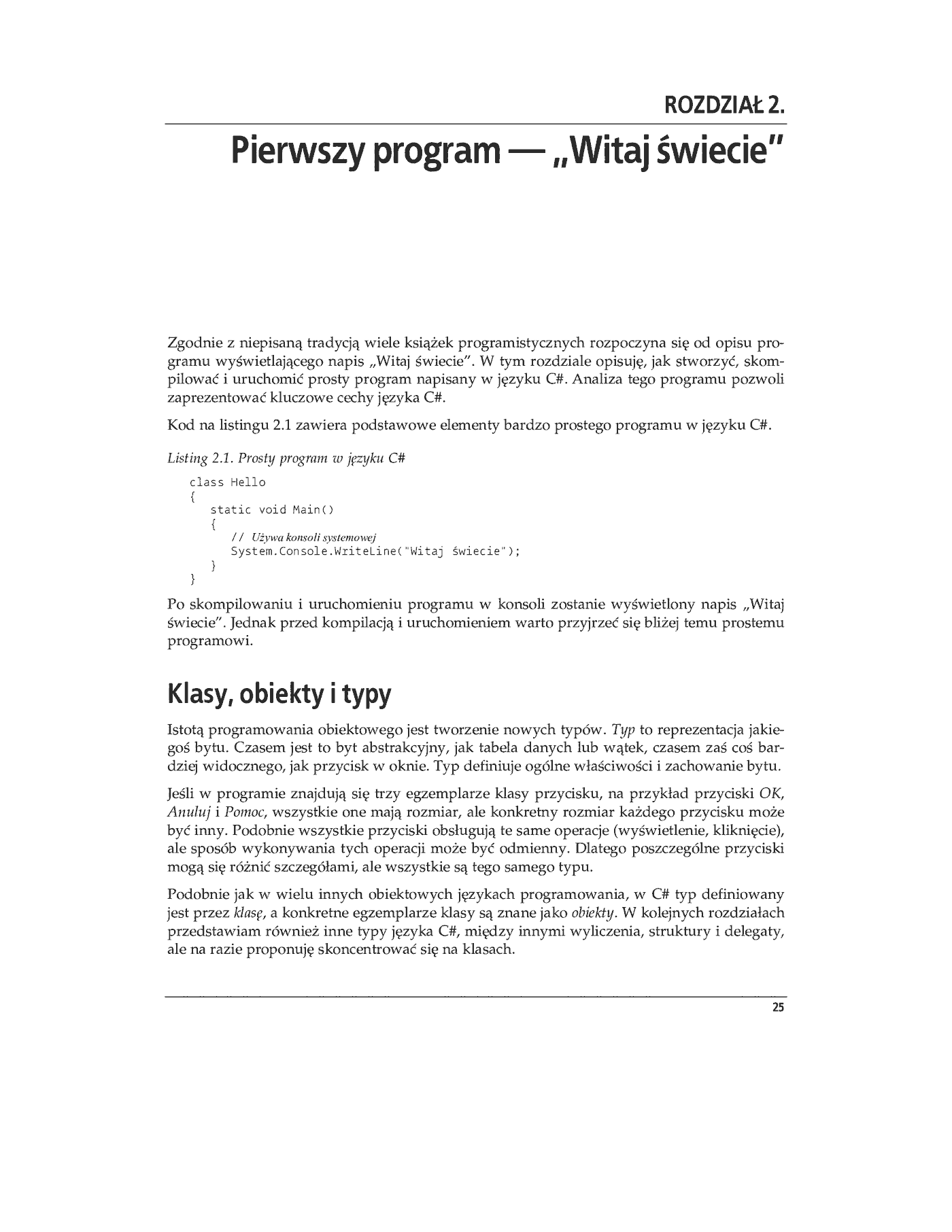 Fragment „C#. Programowanie” — strona 7 z 20