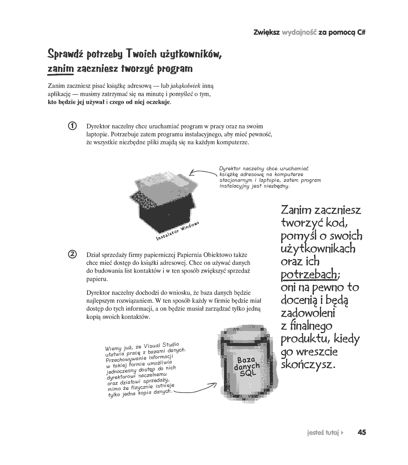 Fragment „C#. Rusz głową!” — strona 27 z 71