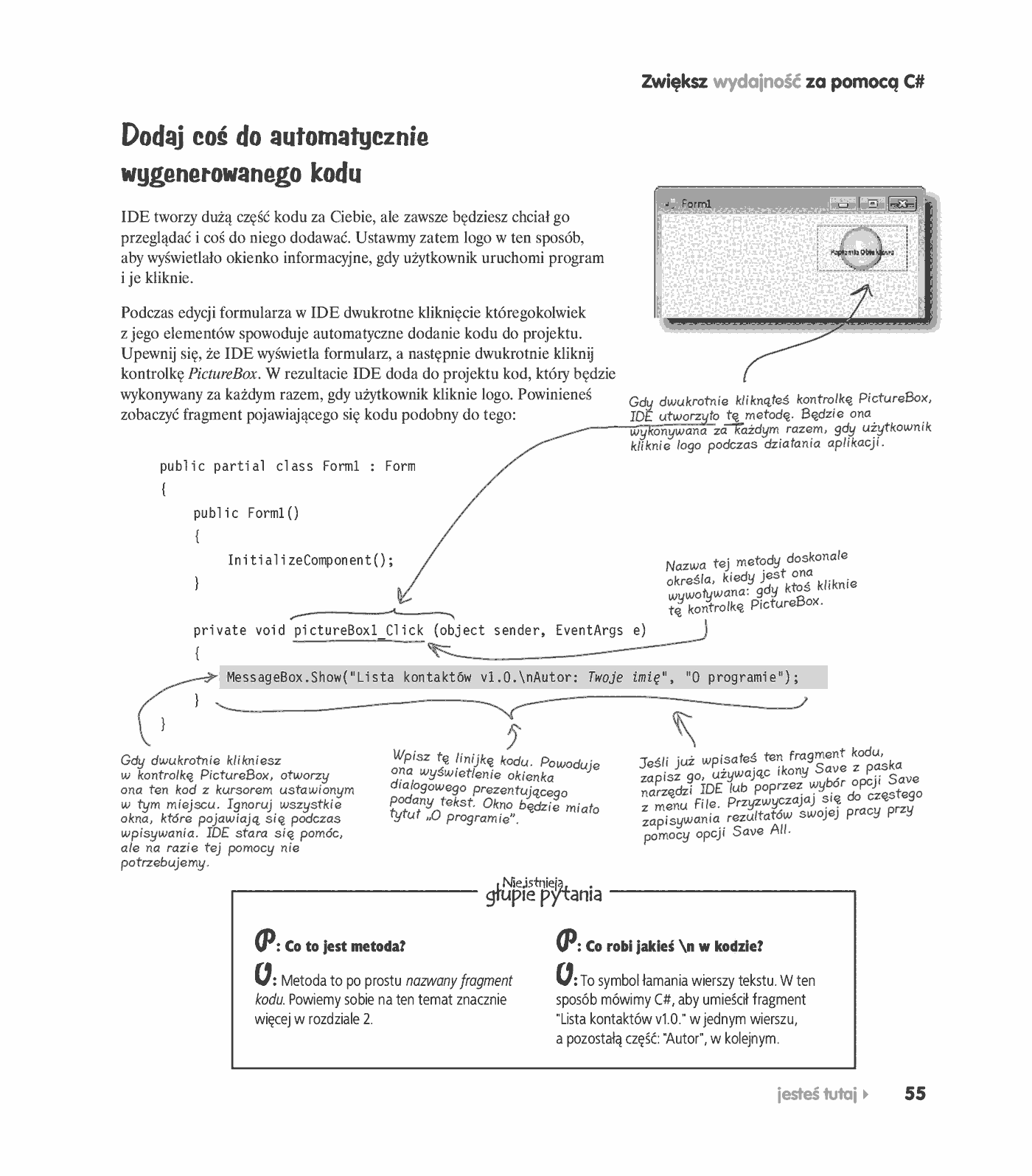 Fragment „C#. Rusz głową!” — strona 37 z 71